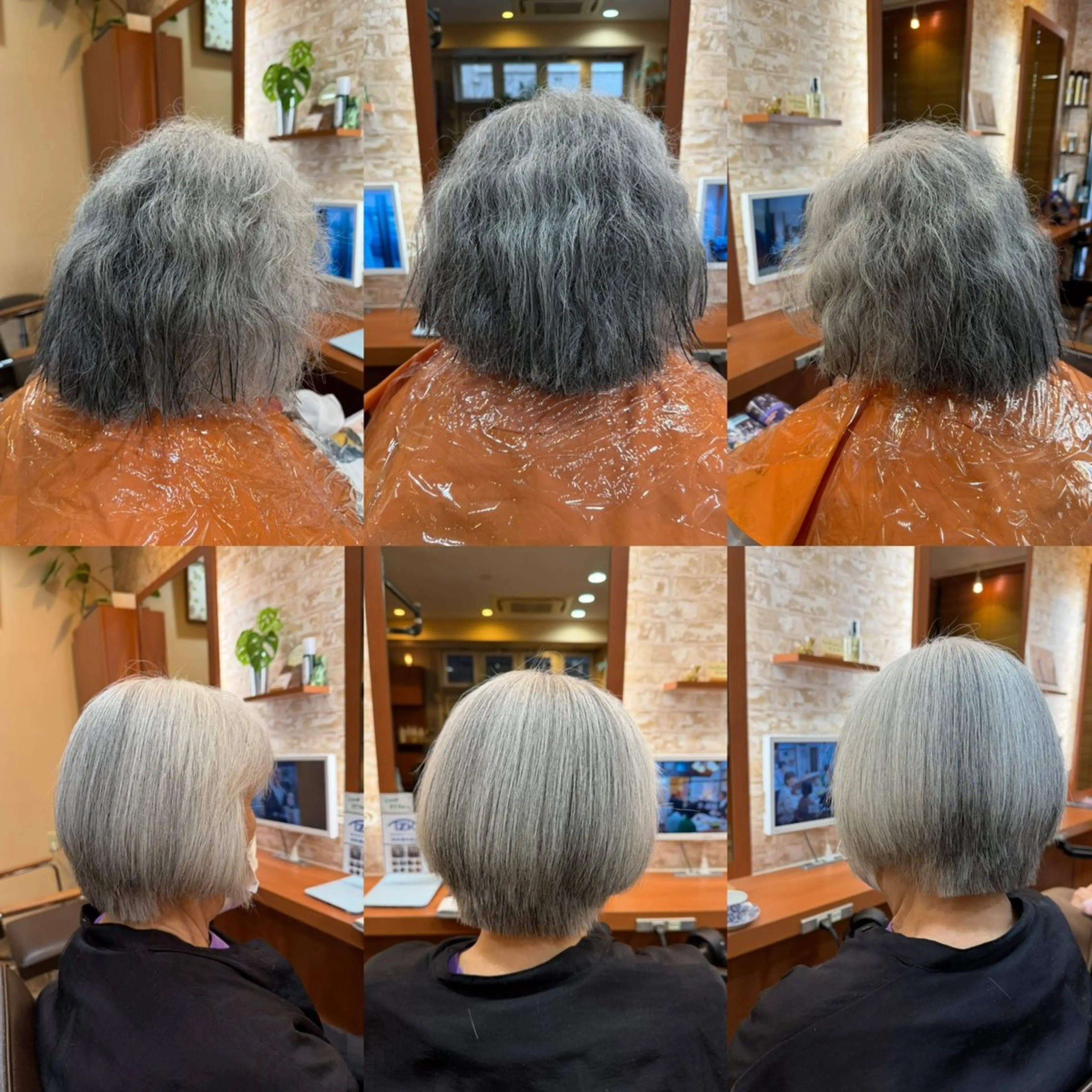 ショート 縮毛矯正 山口 博司のヘアスタイル