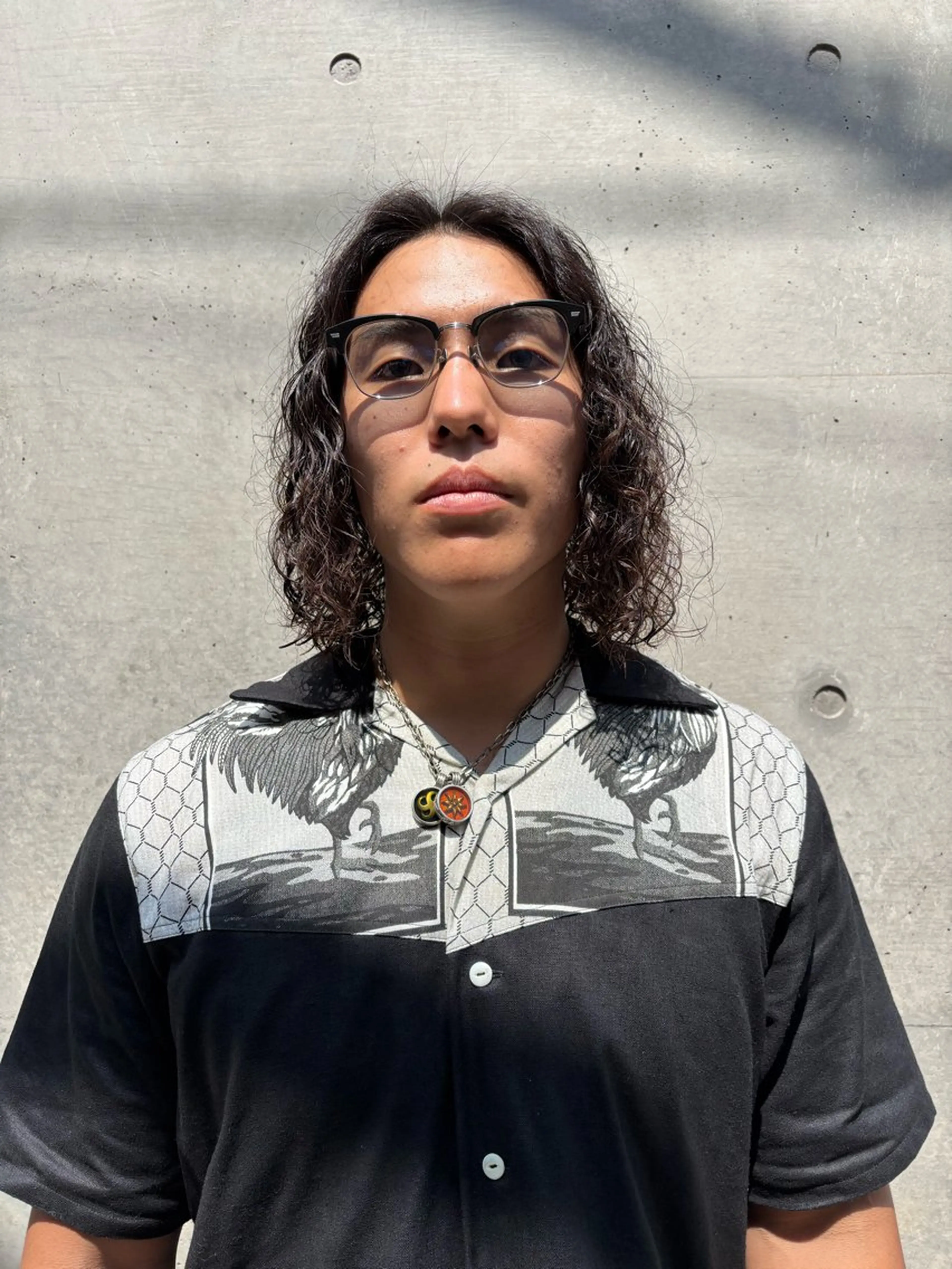 ロング メンズスタイリスト リュウジのヘアスタイル