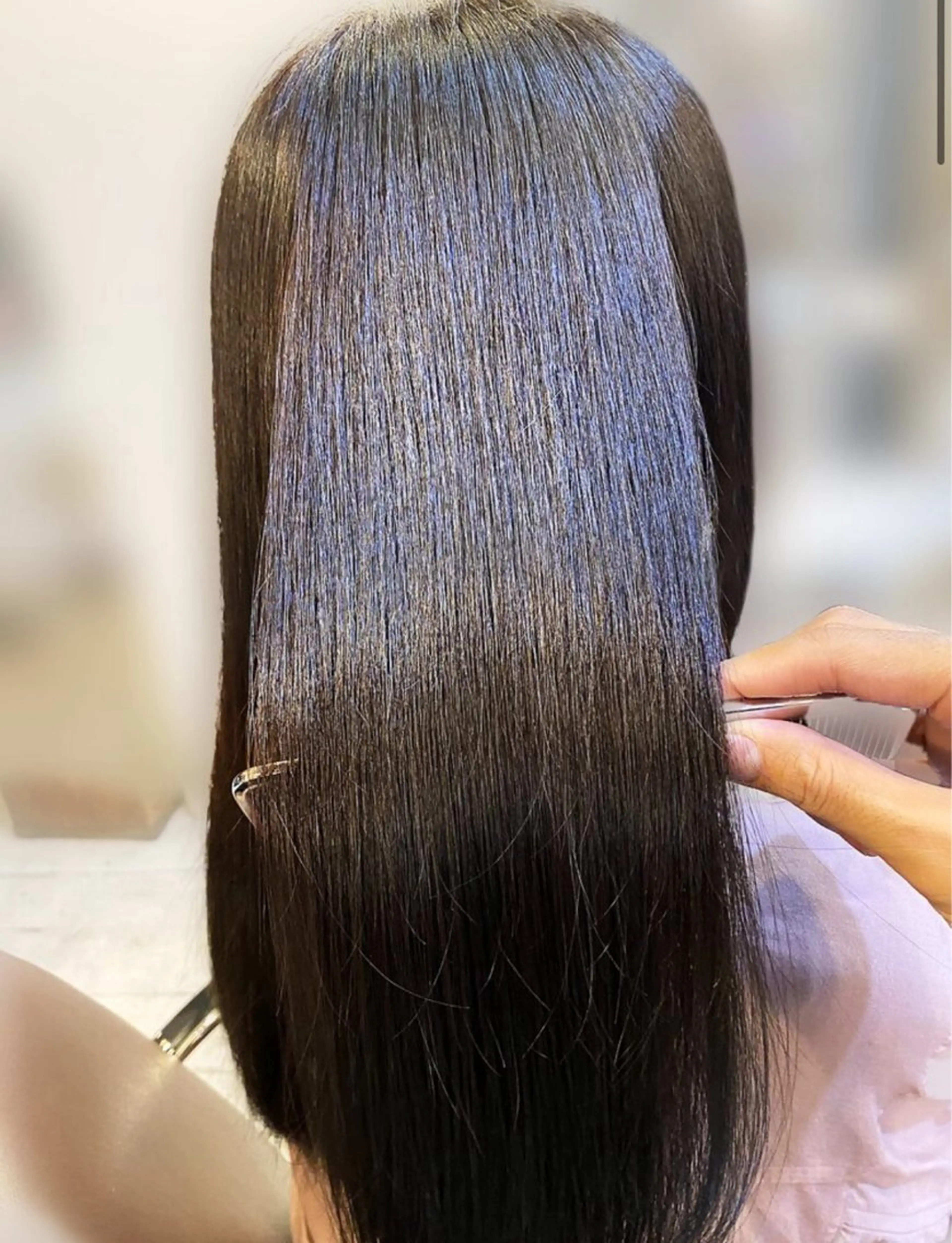 ストレートの写真