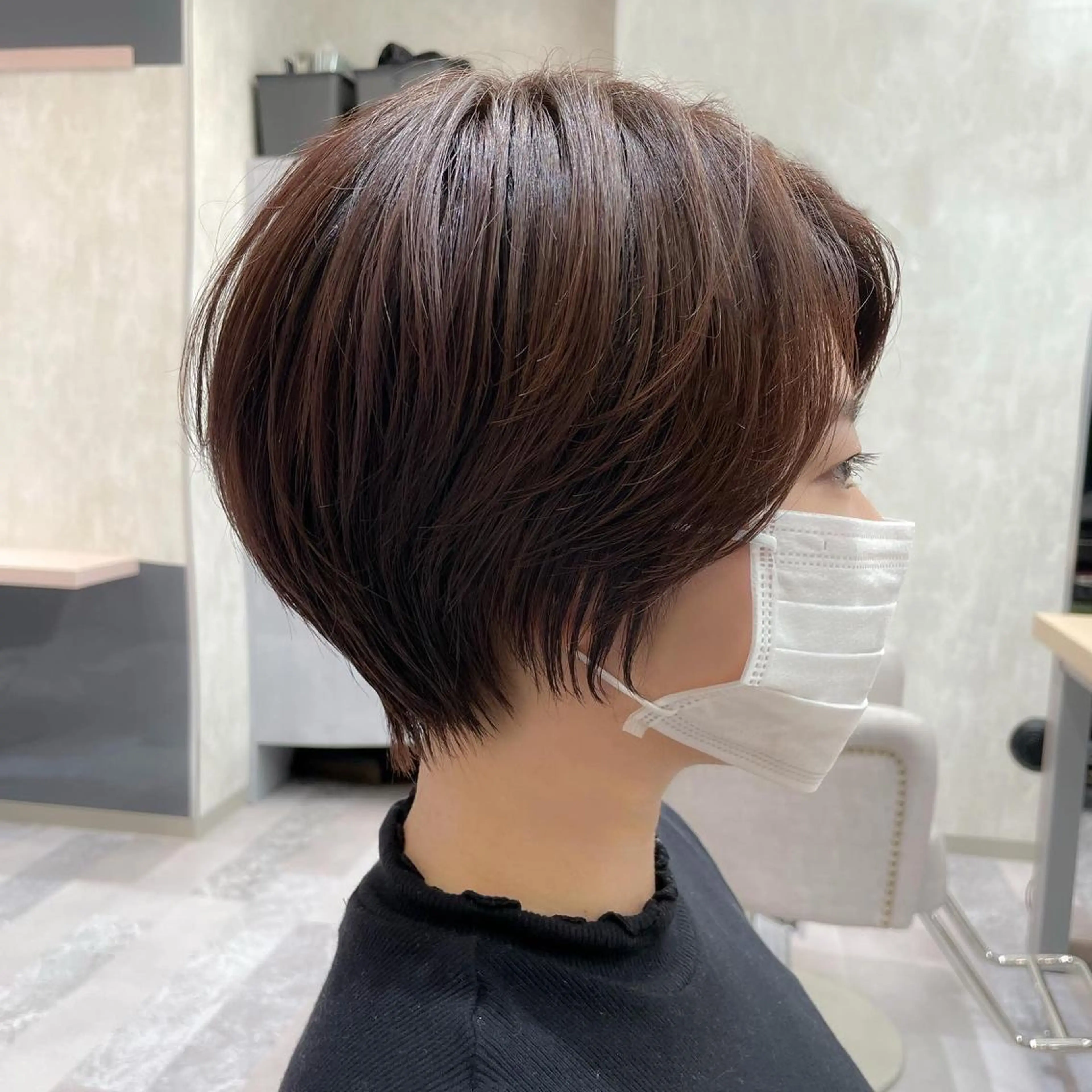 ショート 全席個室美容室 Zina 十条 髪質改善＆トリートメント所属・髪質改善&透明感 ⭐️高本裕基のヘアスタイル