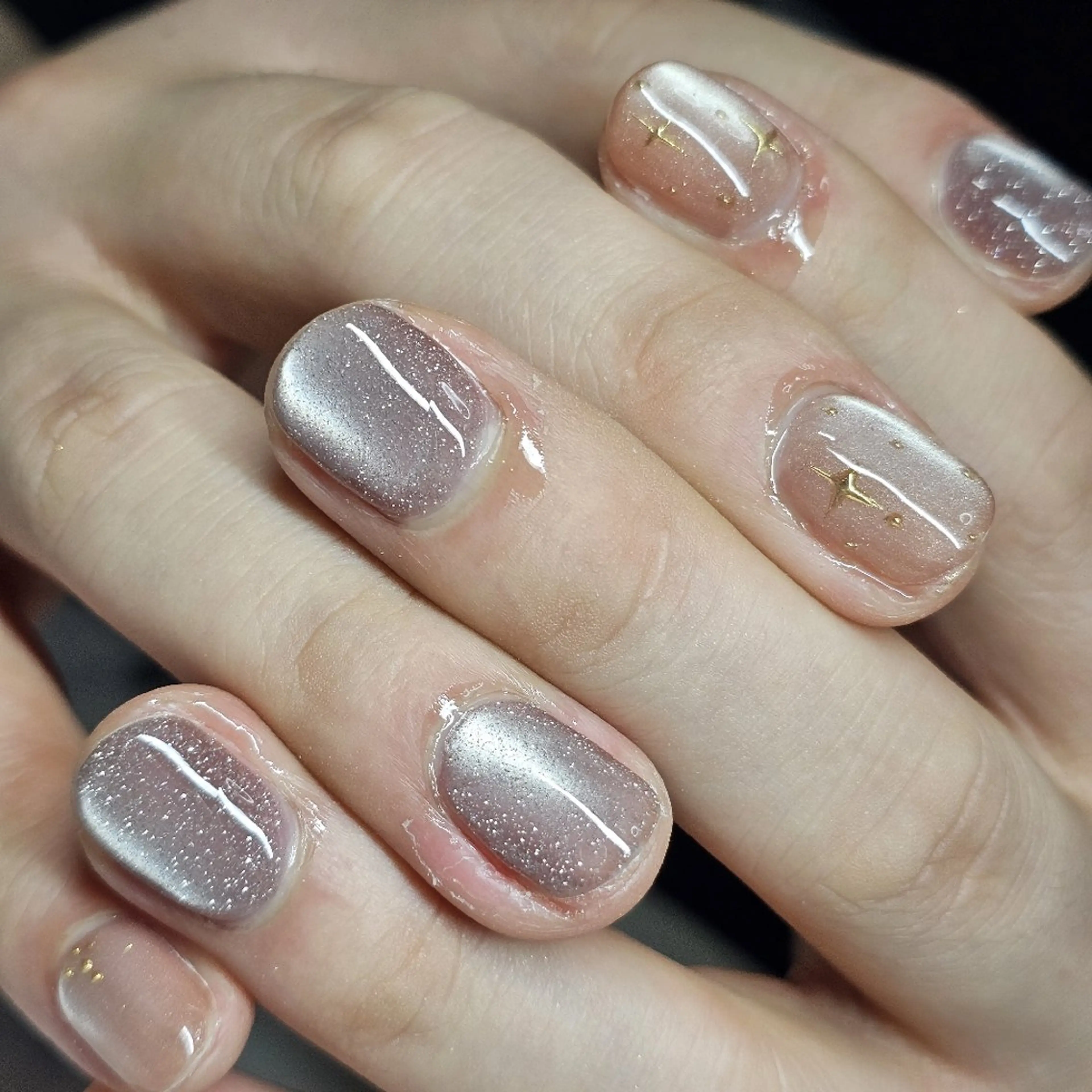 ネイル ハンドネイル ★Blanche ☆neige★のネイルデザイン