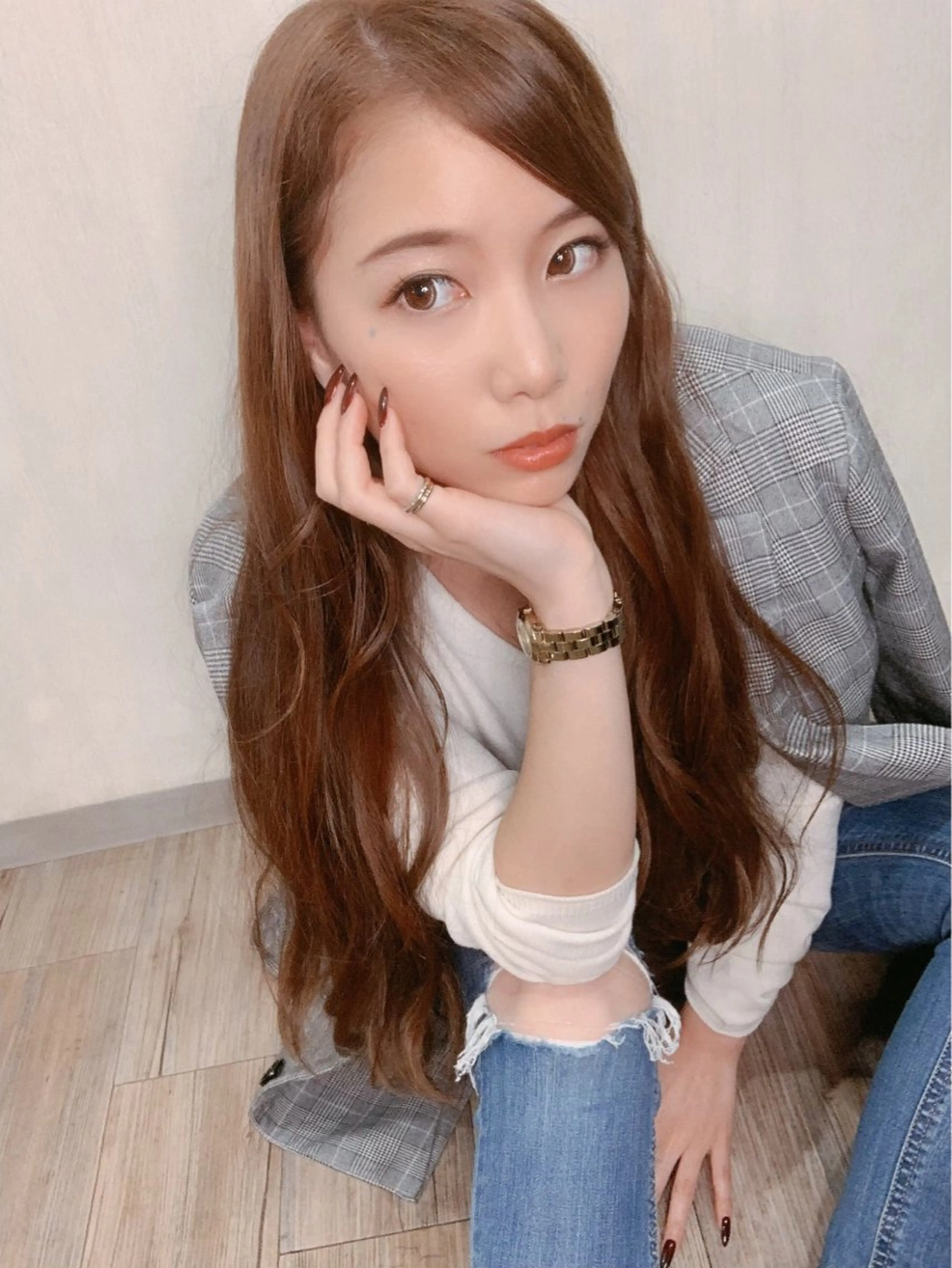 ロング カラー 楽にキマる ⚔️夢生志(ゆうし)のヘアスタイル