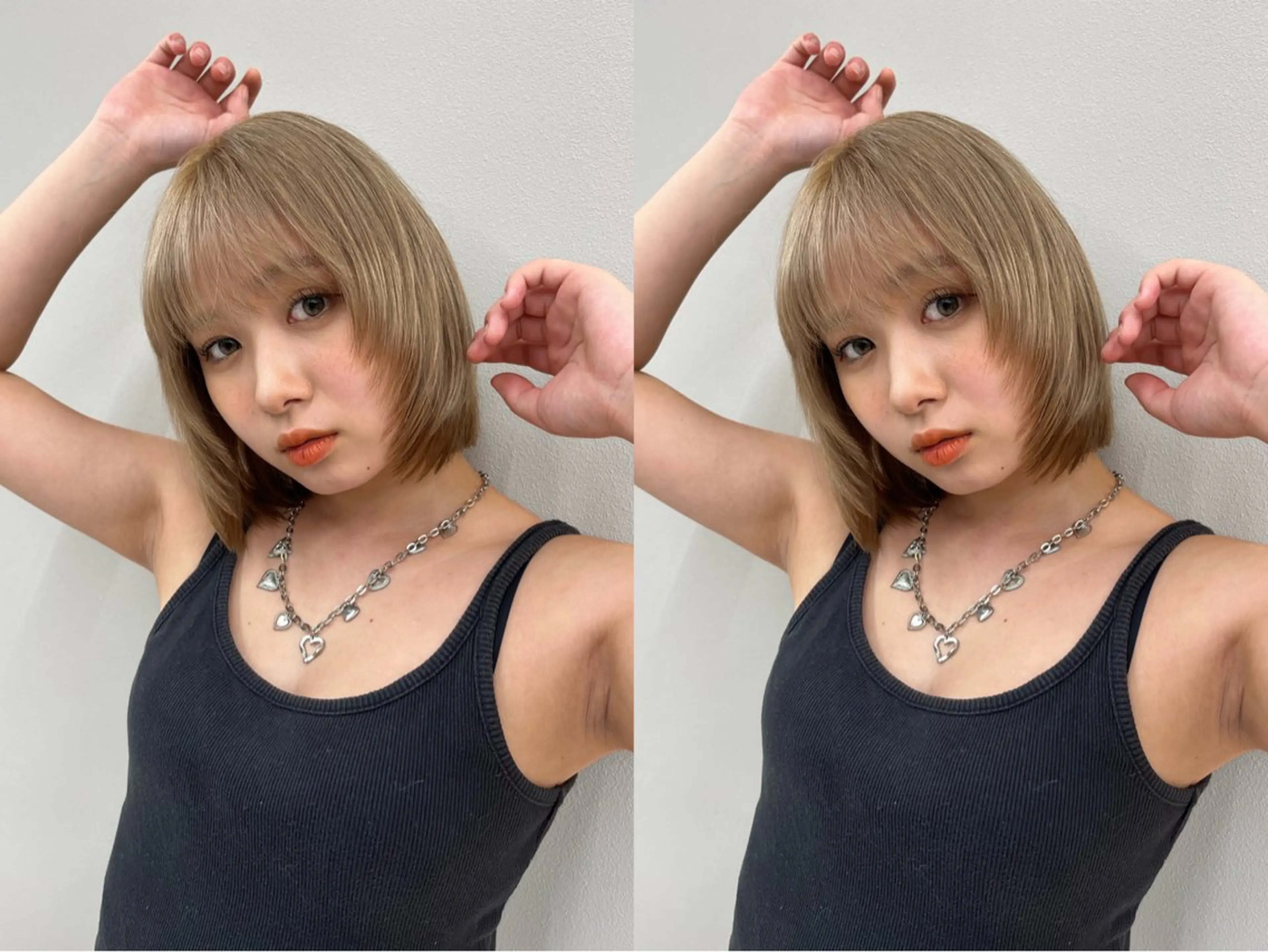 ショート カラー ヘアカラー トリートメント 池袋/似合わせ/縮毛 髪質改善【ugen】のヘアスタイル