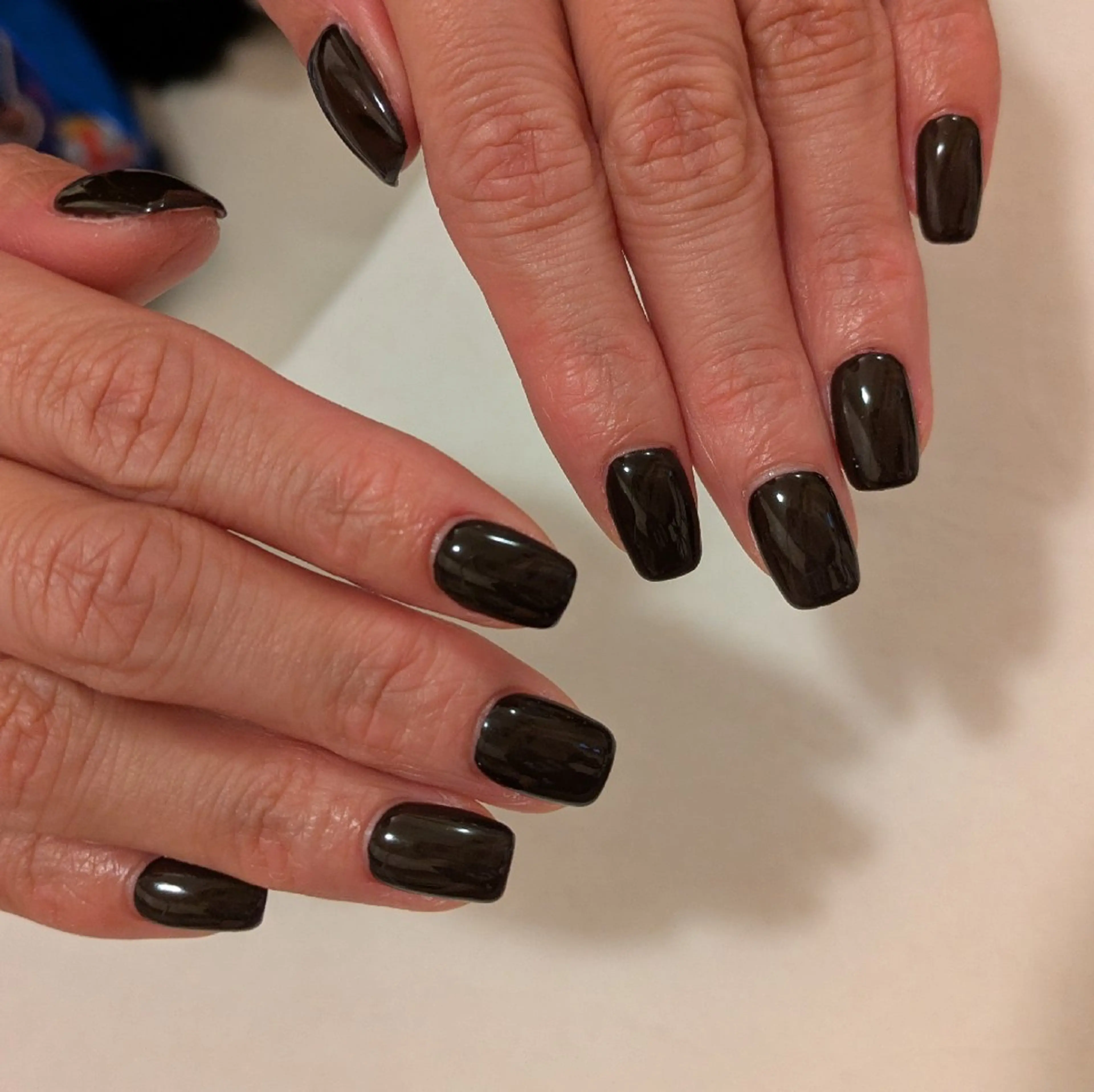 ネイル ワンカラーネイル ジェヌインネイル 河内のネイルデザイン