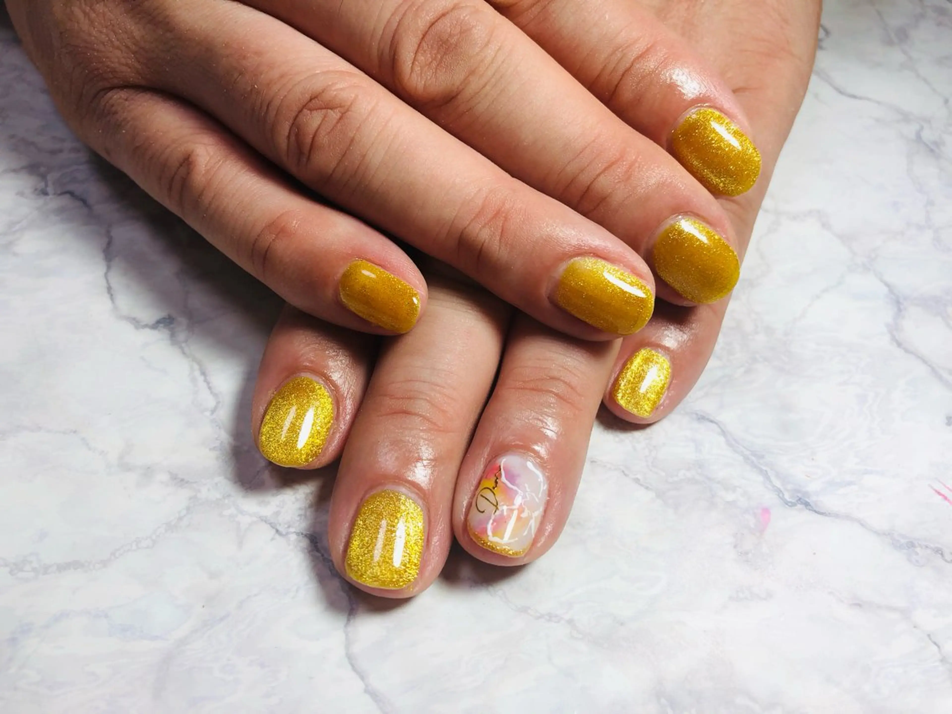 ネイル アートネイル ハンドネイル フットネイル M&Y nailsalonのネイルデザイン