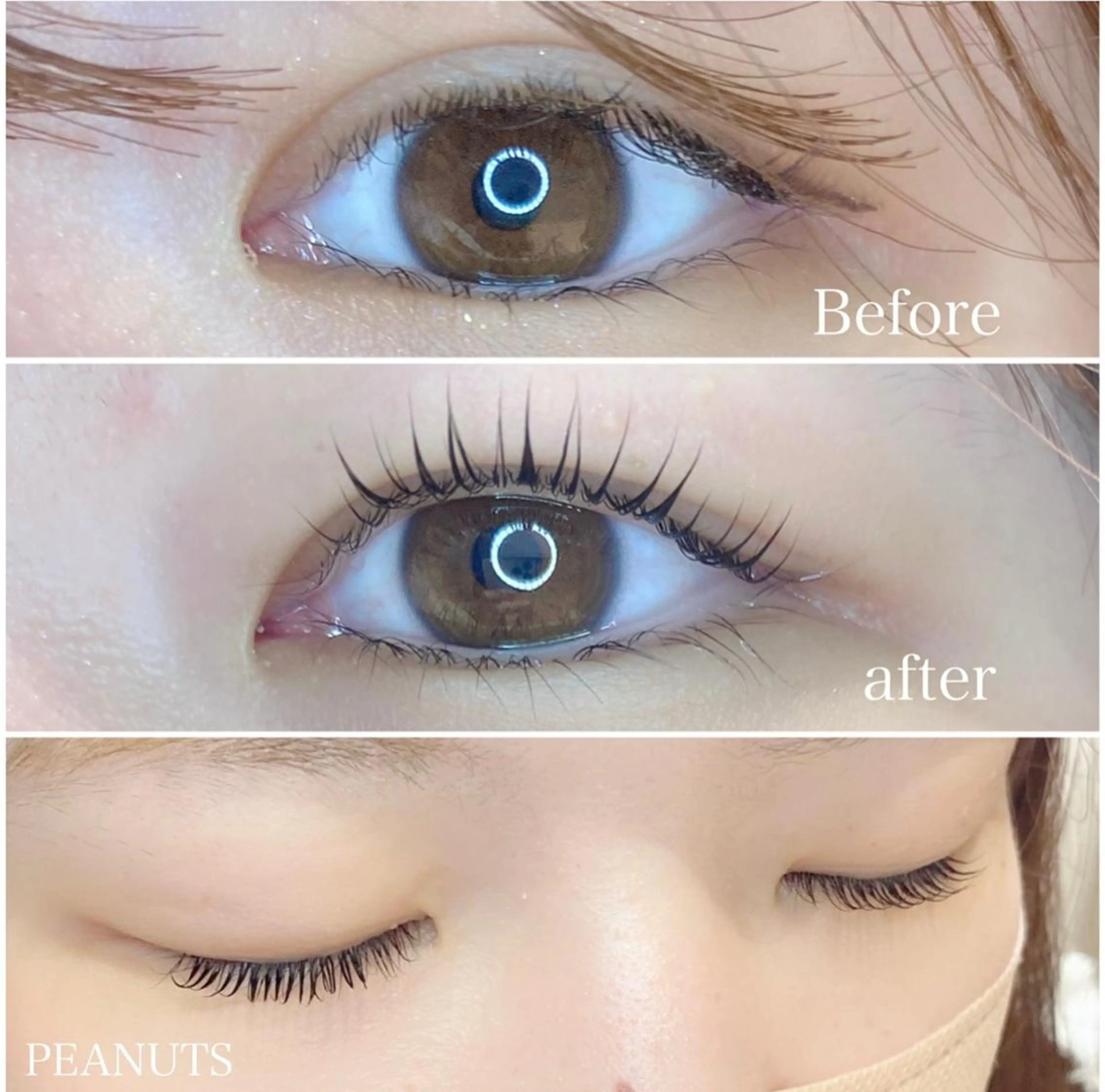 マツエク・マツパ 韓国風マツエク 白川 めるのマツエク・マツパデザイン