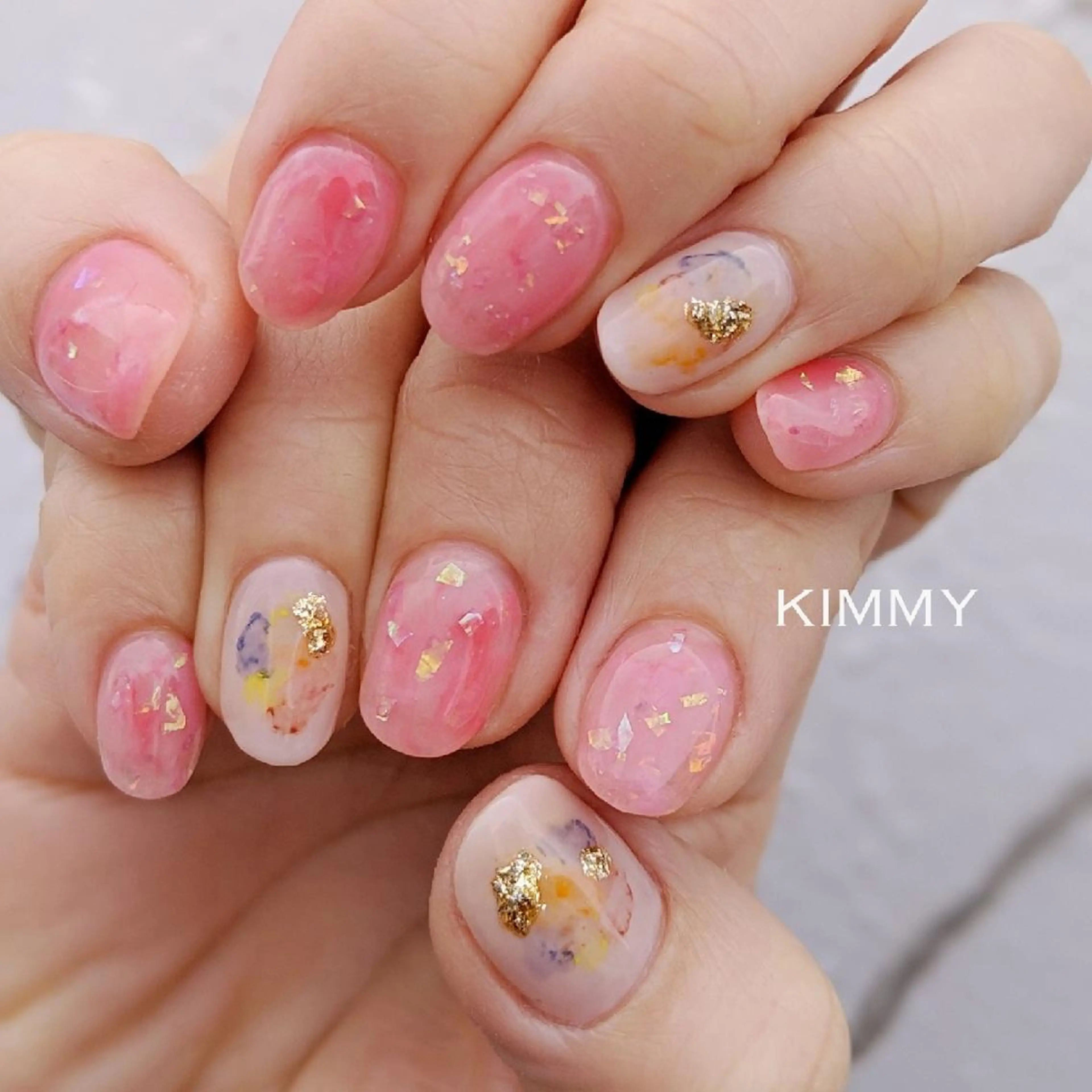ネイル ハンドネイル kimmy nailsのネイルデザイン