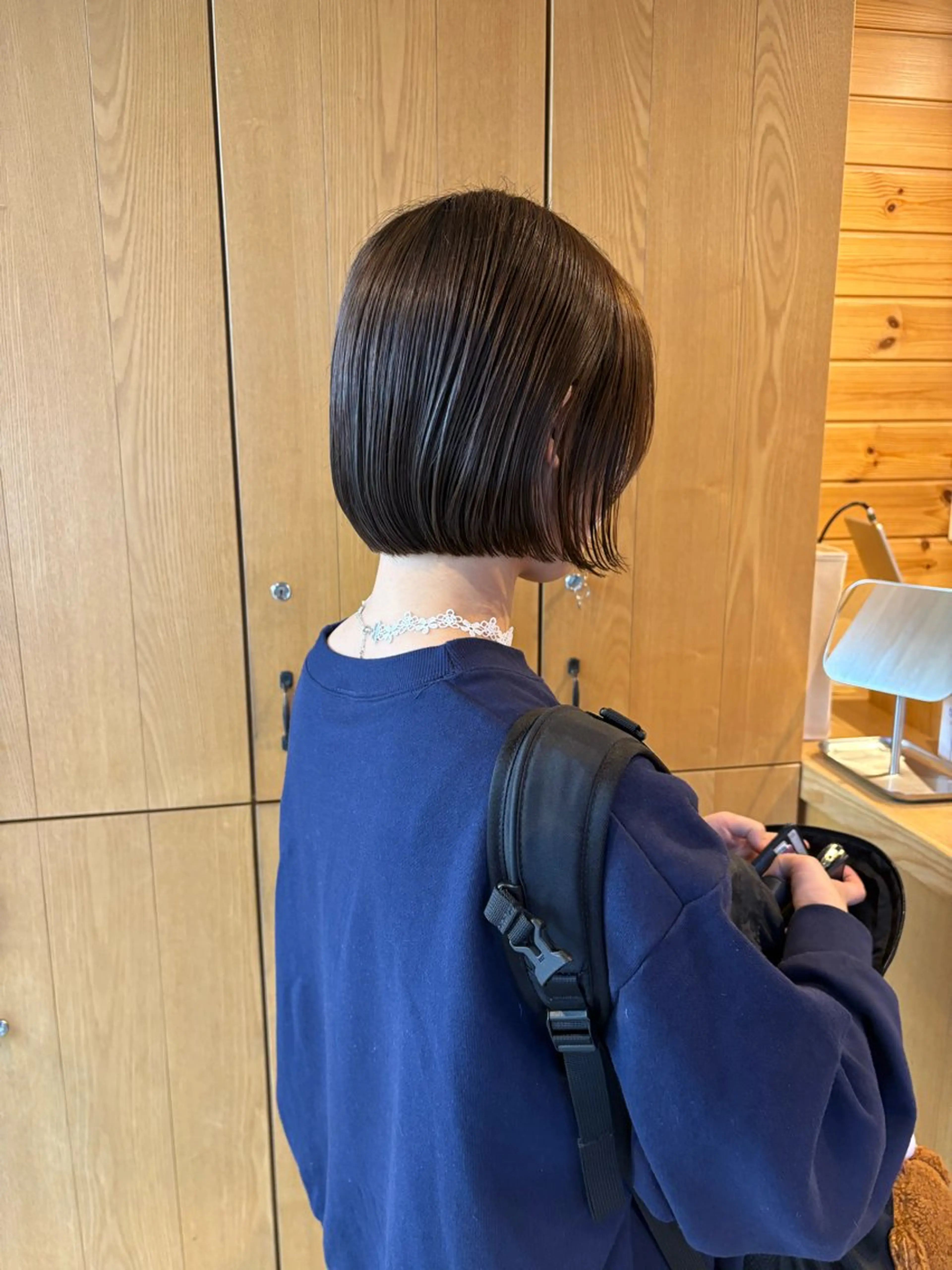 ショート カット Cafune juntos YOLO所属・大阪美容師/ スパニスト/東本真菜のヘアスタイル