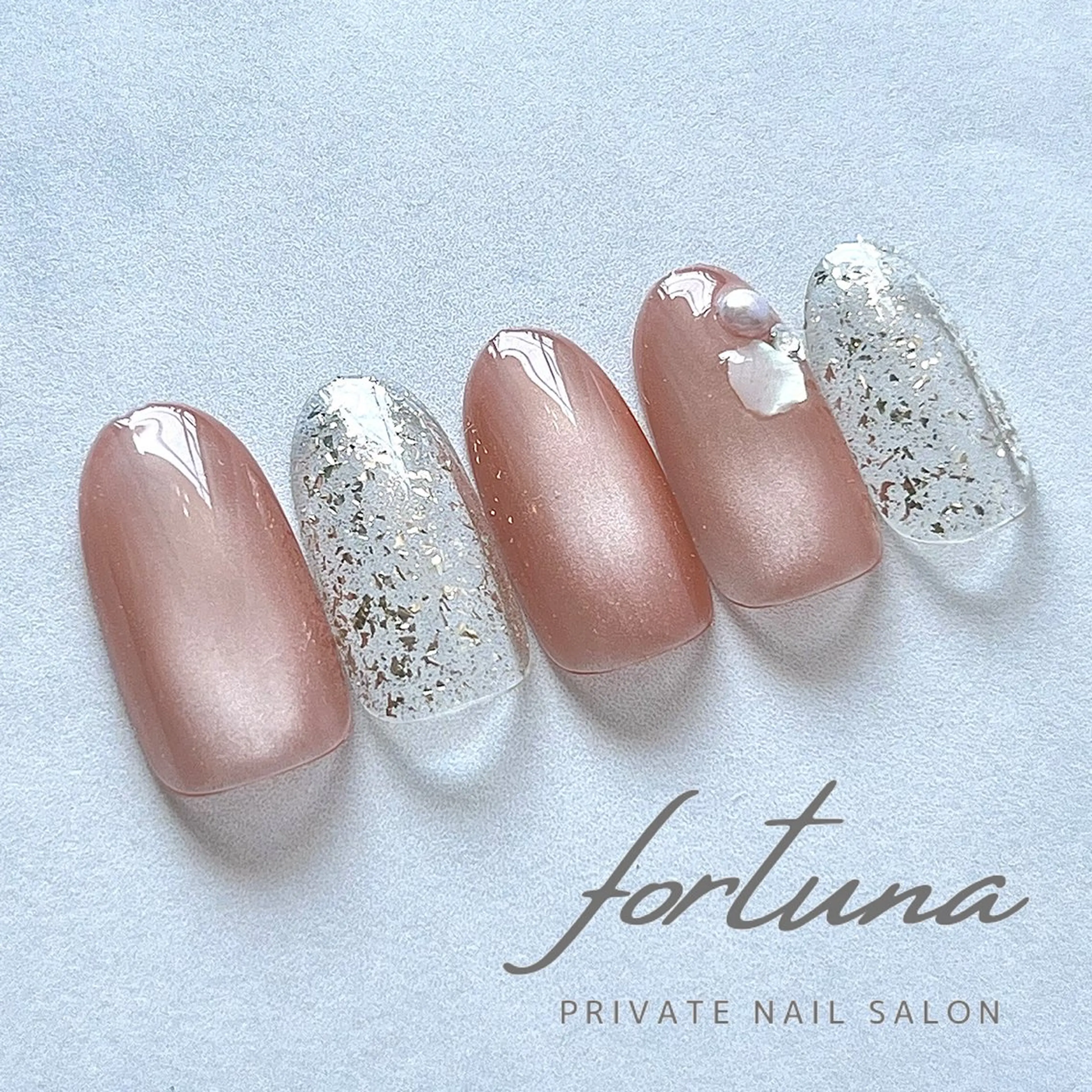 ネイル マグネットネイル ハンドネイル fortuna 武藤裕美のネイルデザイン