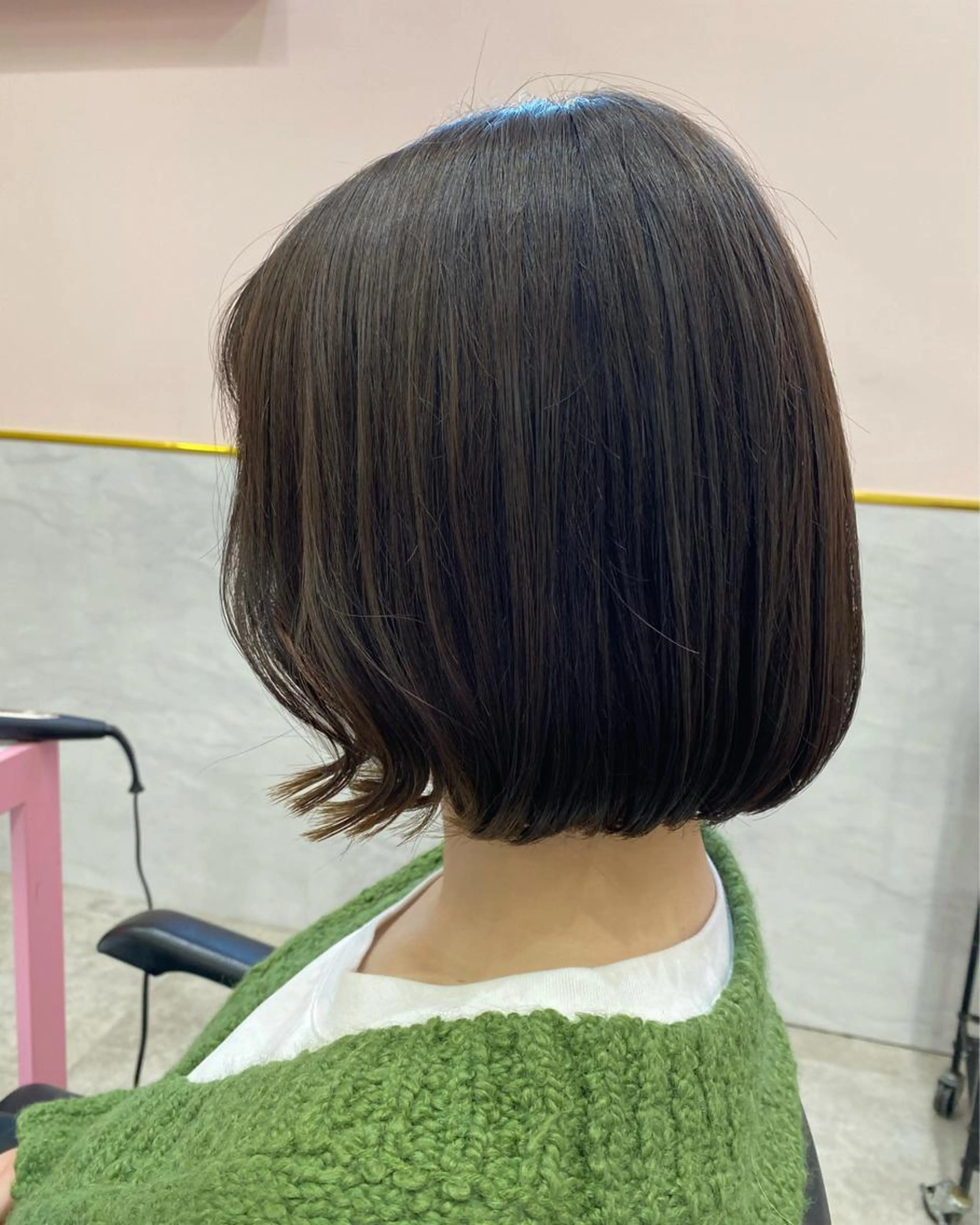 【カット】#切りっぱなし#ボブ#レイヤー#ショート#ハッシュカット#タンバルモリの写真