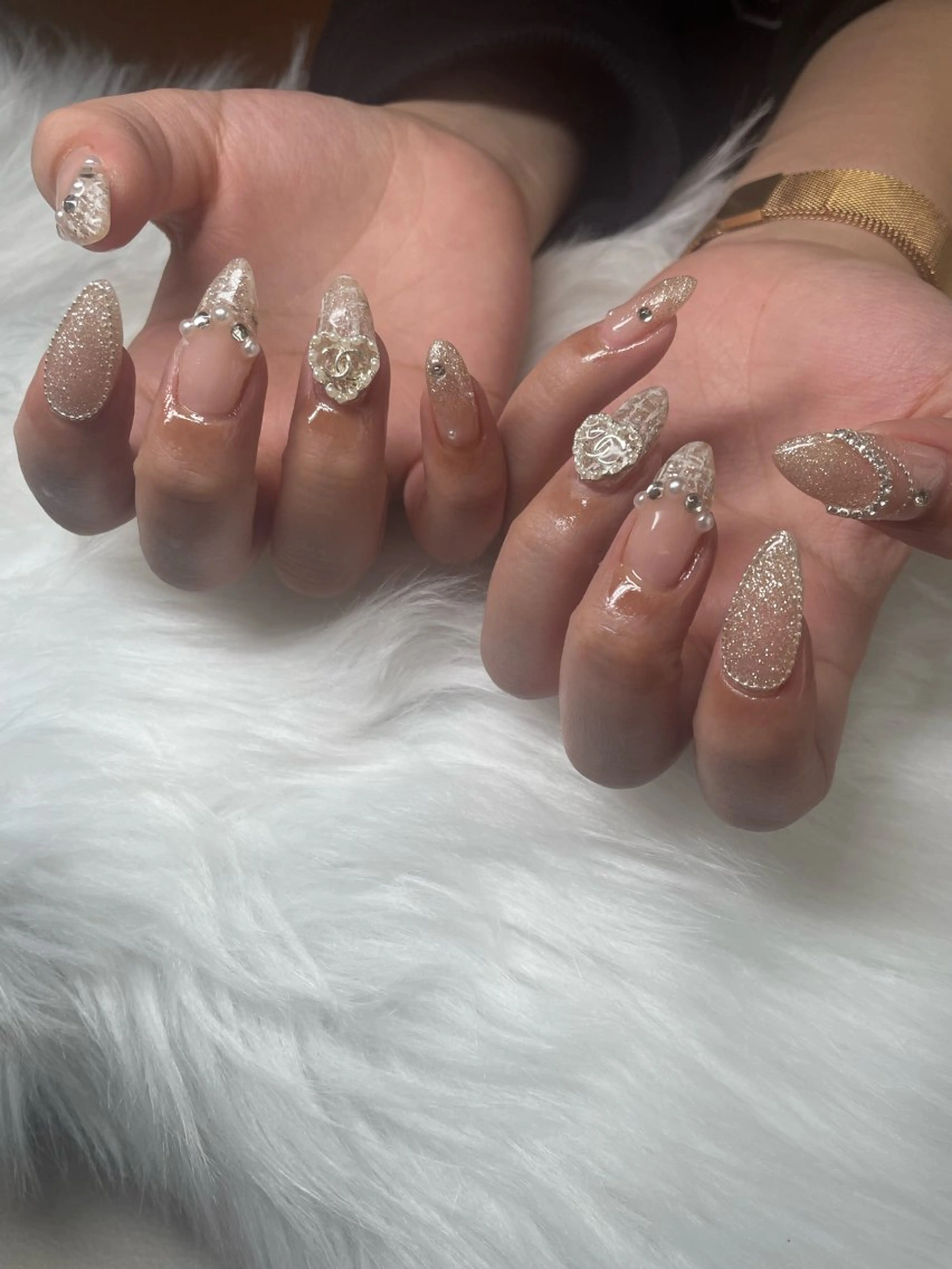 ネイル アートネイル ハンドネイル ulu🌼 nanaのネイルデザイン