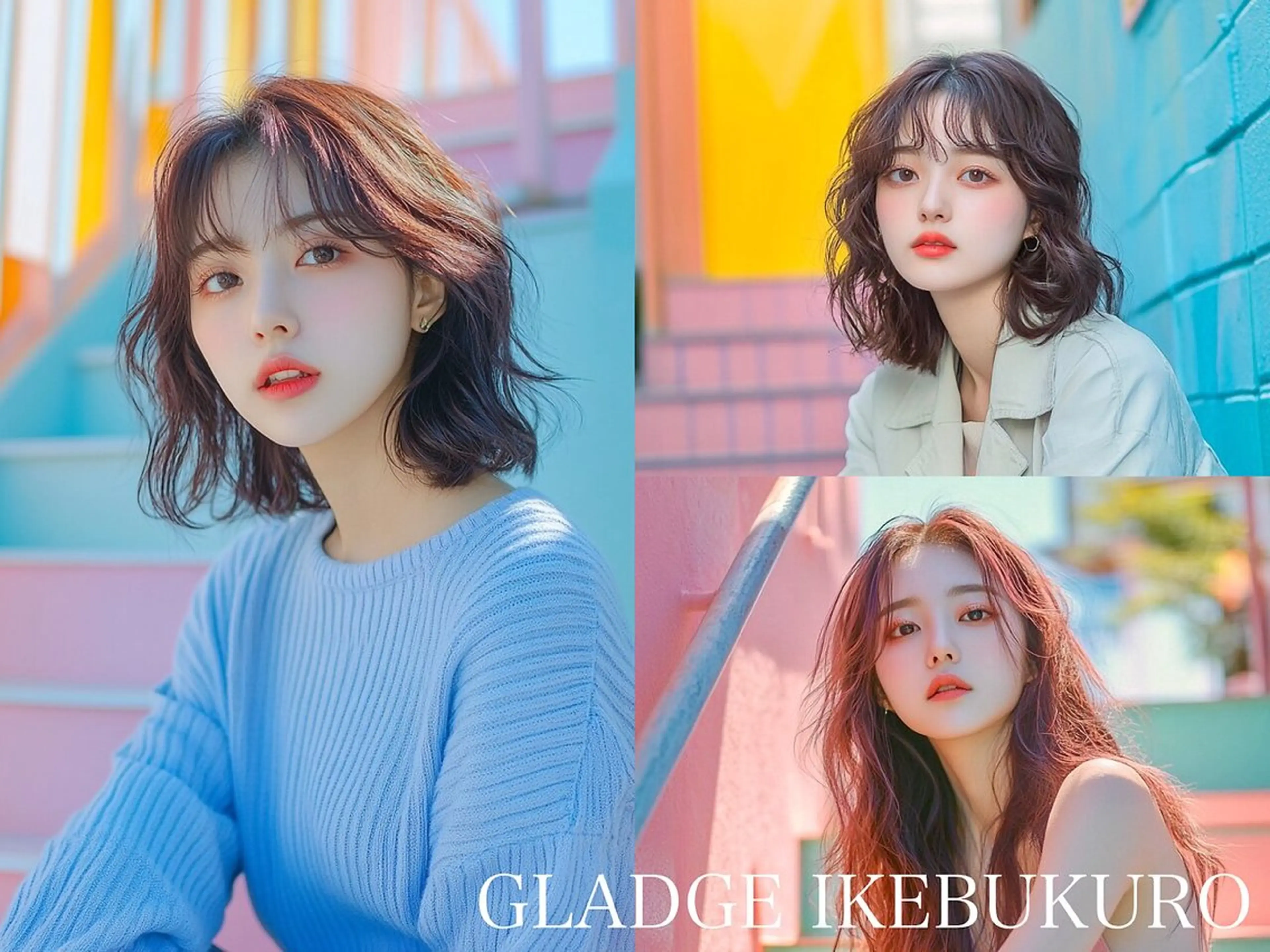 セミロング 池袋/カラー特化🎨 ロング料金なし🩵のヘアスタイル