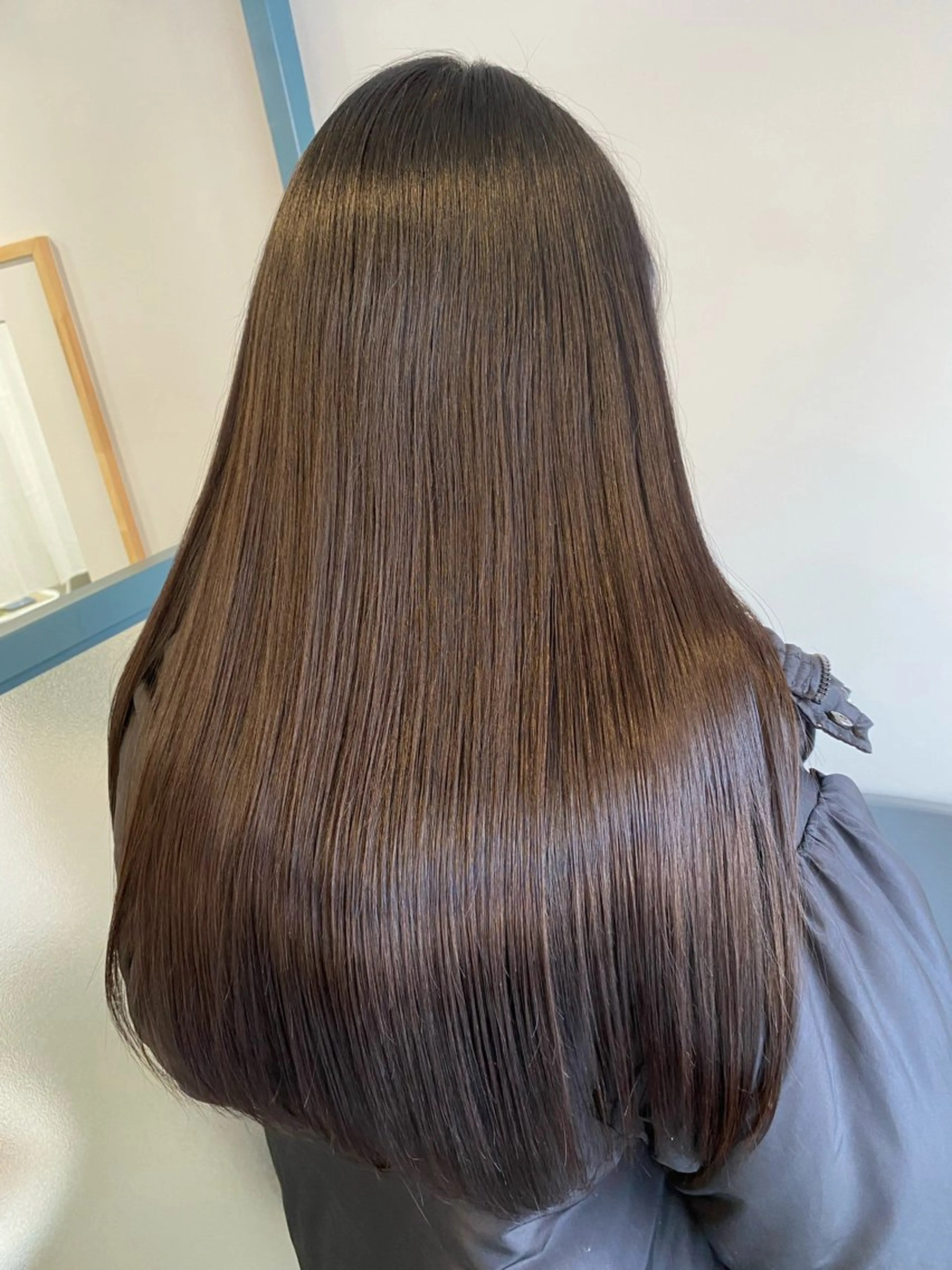 ロング 髪質改善 トリートメント 【coco.】hair所属・カジカワサキ/髪質 改善/クロスパーマのヘアスタイル