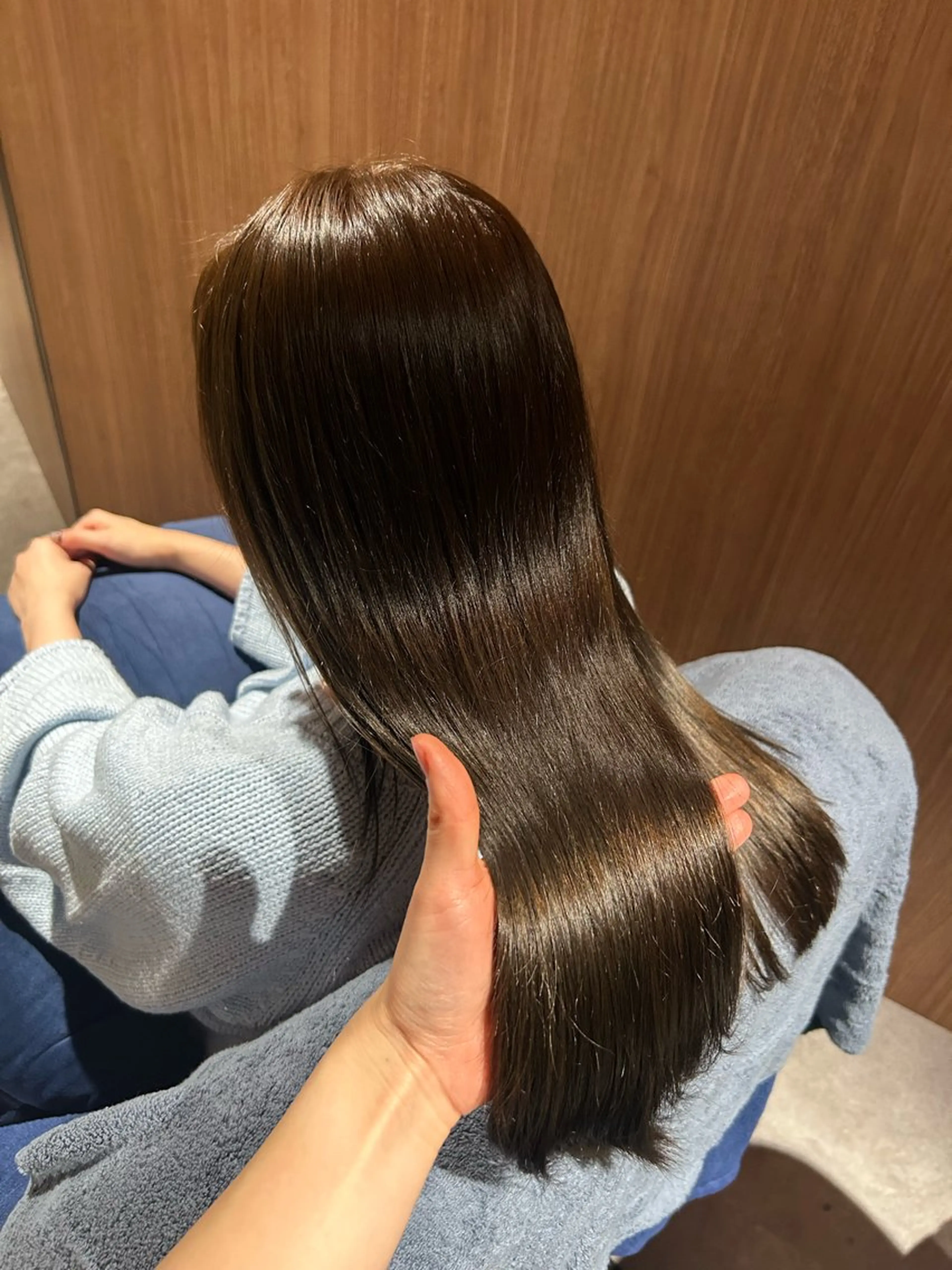 カラー 透明感カラー グレージュ オリーブカラー オリーブグレージュ オリーブグレー 頭身浴スパ/艶カラー /森下🌿matsuのヘアスタイル