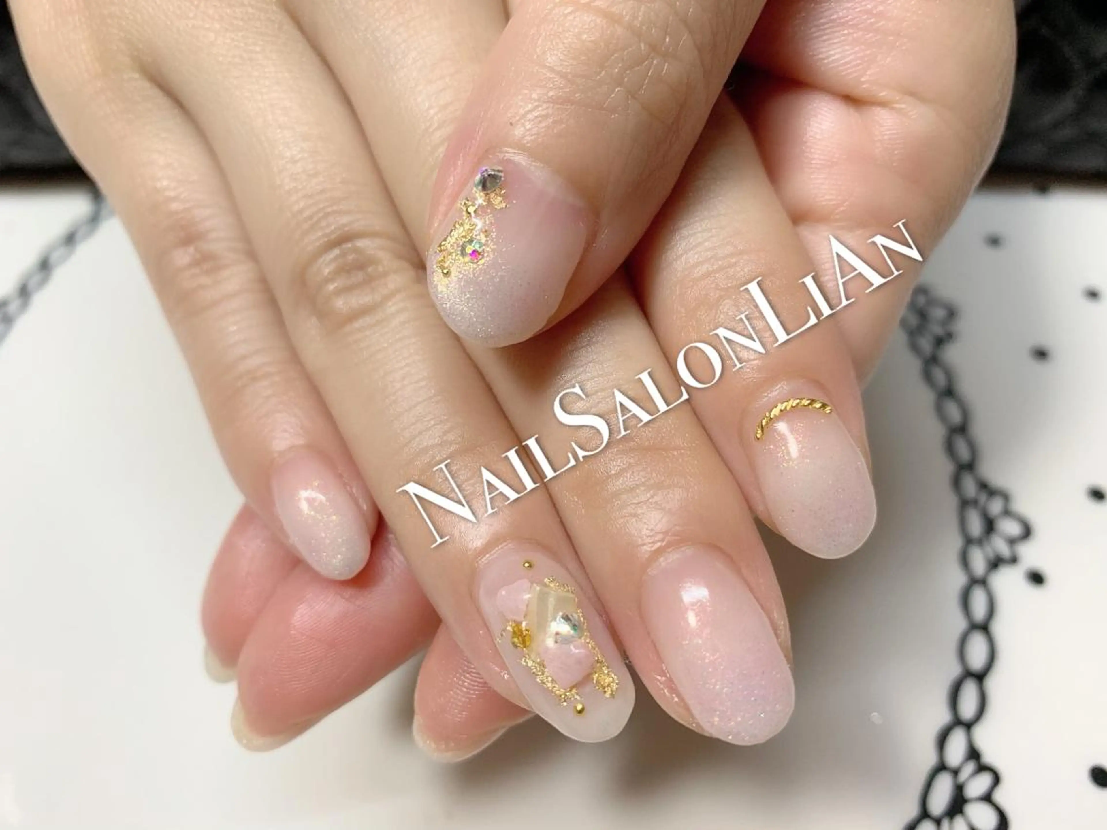 ネイル 持ち込み ハンドネイル NailSalon LiAnのネイルデザイン