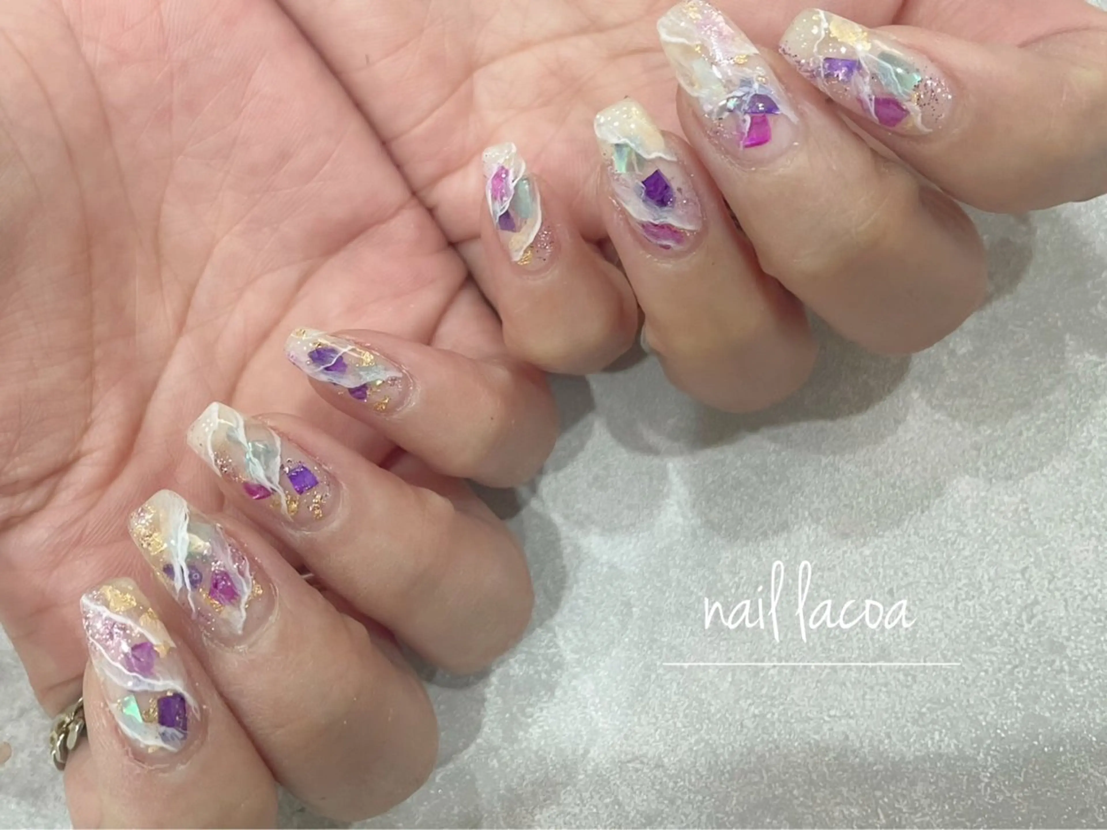 ネイル アートネイル zuzunail -lacoa-のネイルデザイン