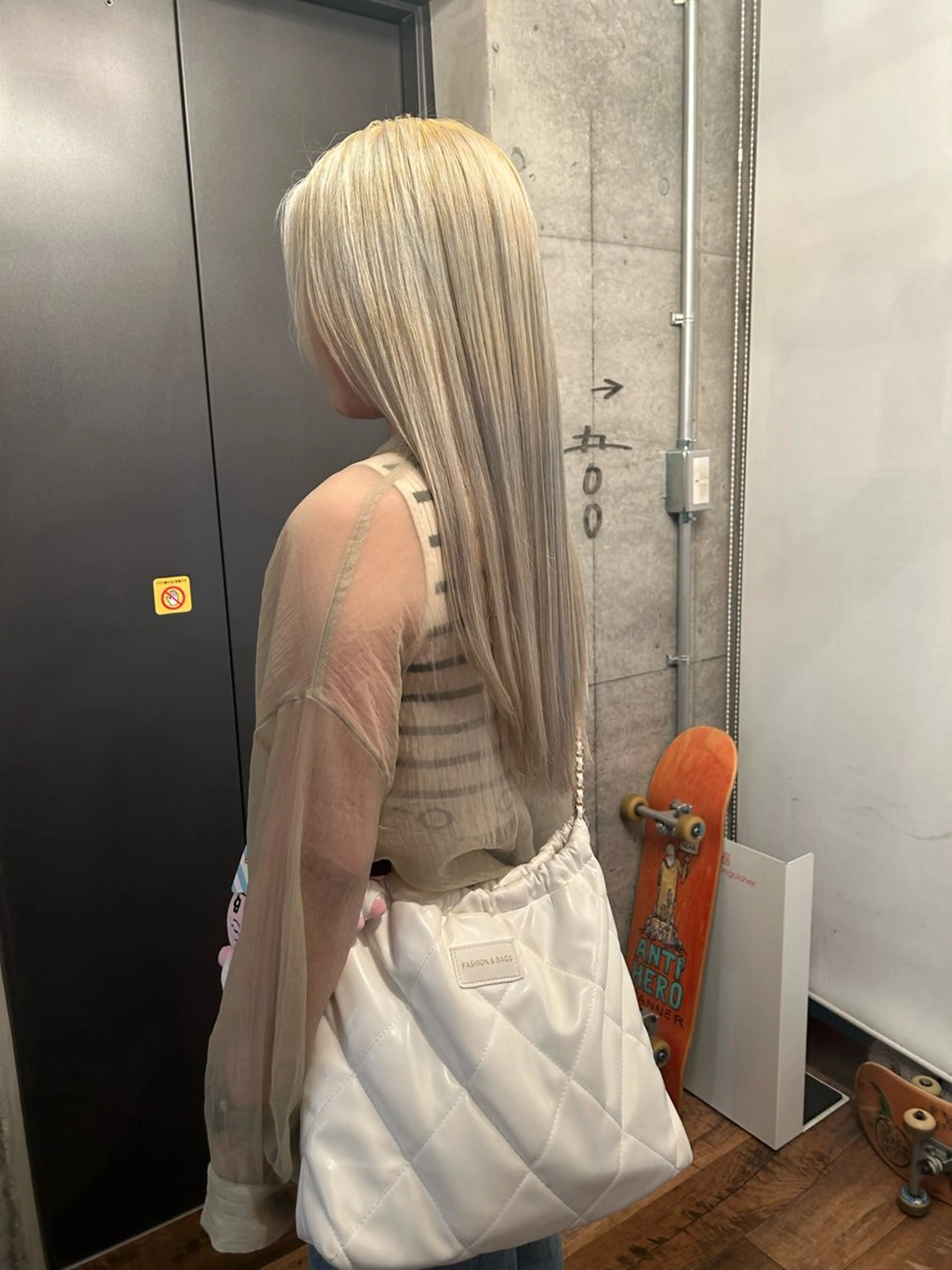 ロング カラー ヘアカラー トリートメント 🎨デザイン🥇 美髪・艶髪　日暮千敬のヘアスタイル