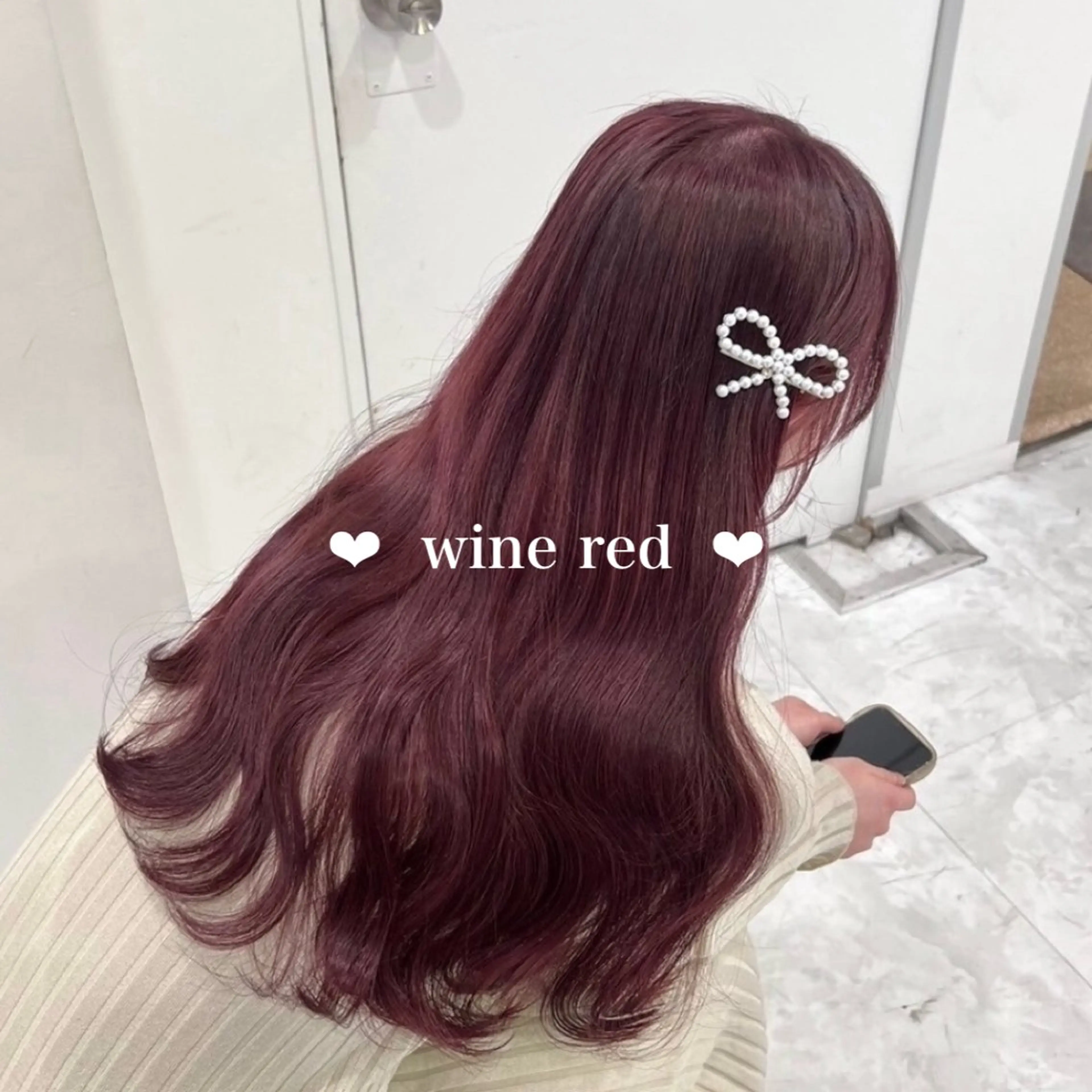 ロング モテ艶韓国ヘア 🤍りんのヘアスタイル