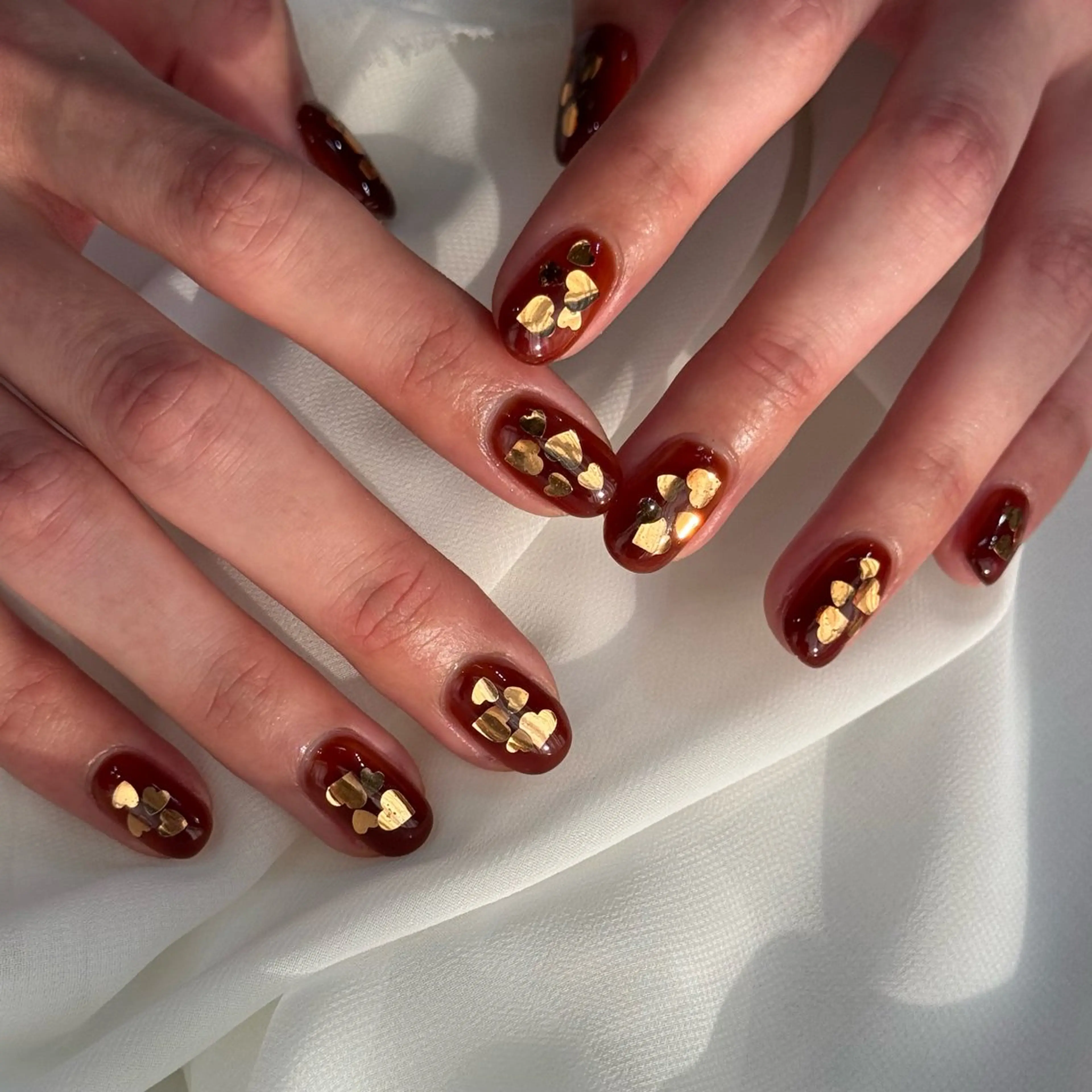 ネイル ハート ハンドネイル HARUKA ネイリスト福岡/薬院のネイルデザイン