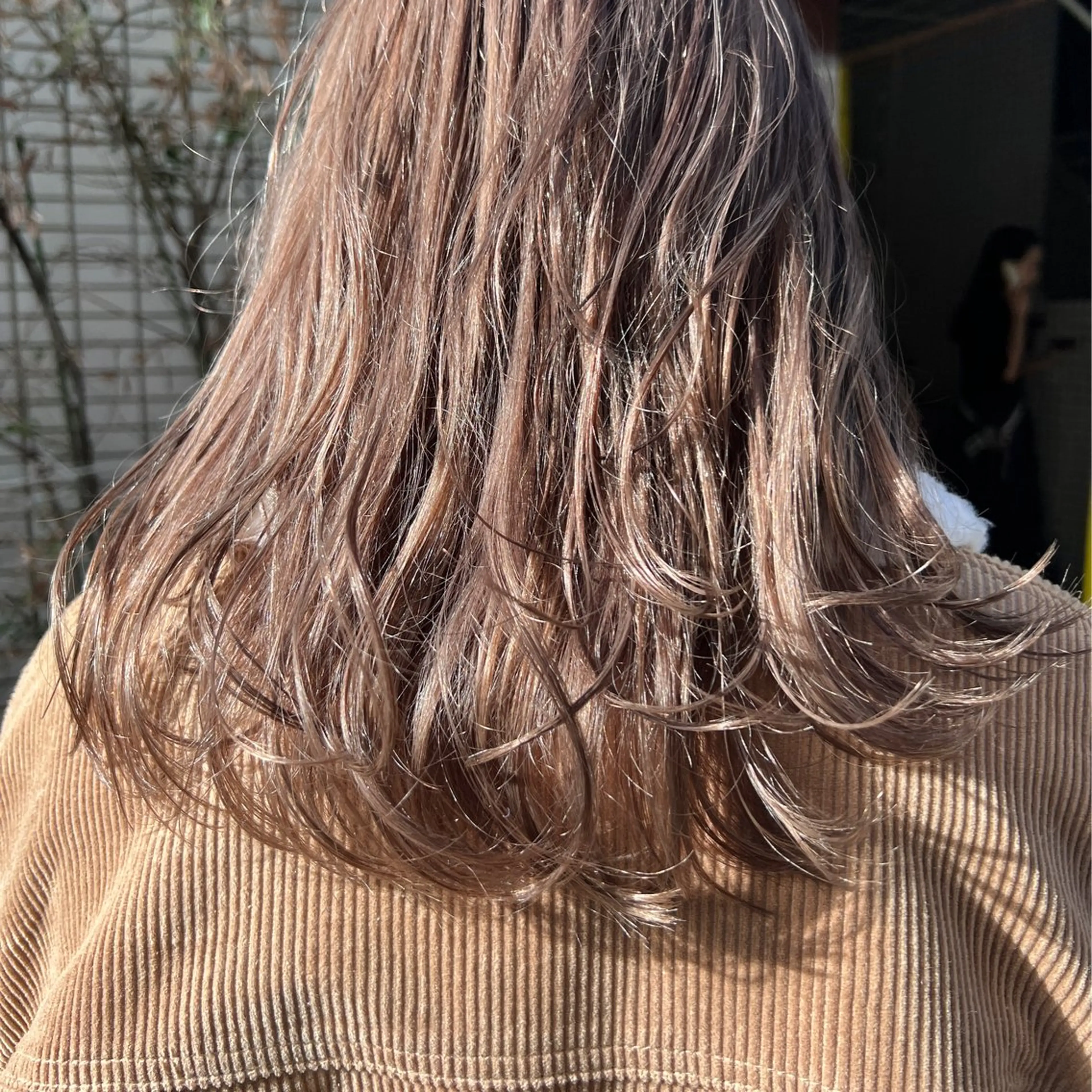 ロング カラー ベージュ/アレンジ /横浜/杉本千夏のヘアスタイル