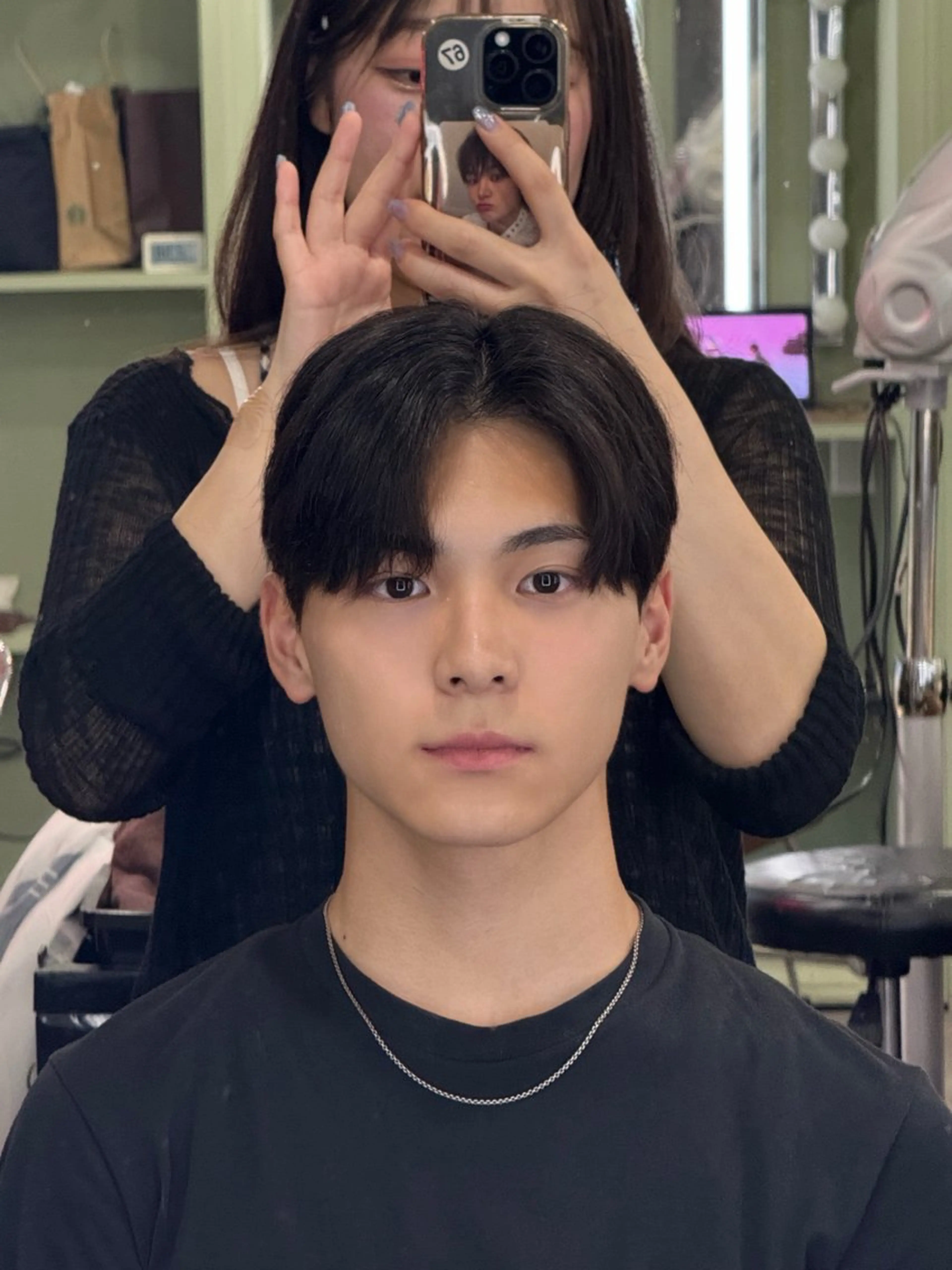 ショート カット ゴニトウキョウ所属・本場韓国ヘア🎀ིྀ Yenaイェナのヘアスタイル