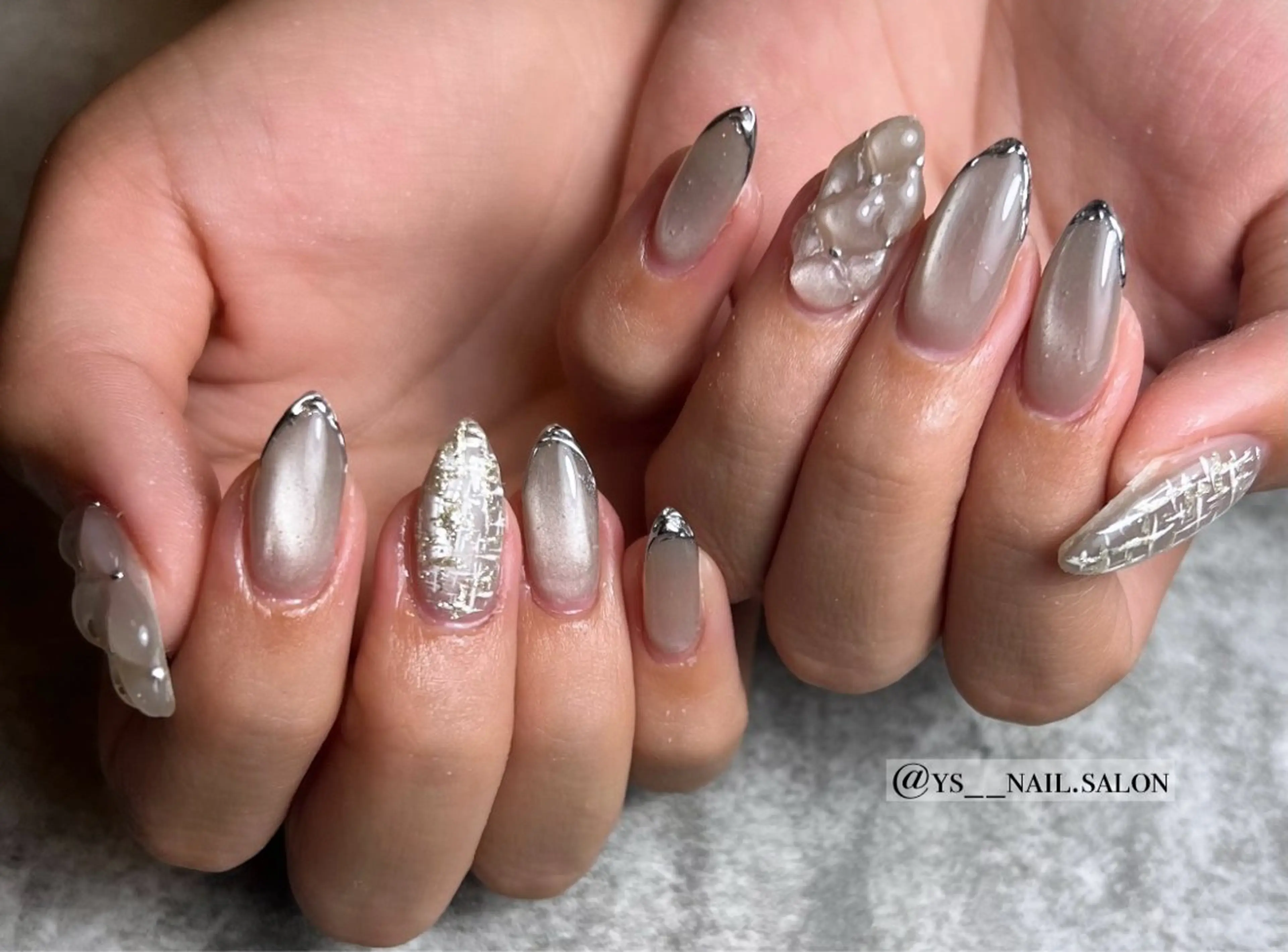 ネイル ハンドネイル Y's nail ˚✧₊YUIのネイルデザイン