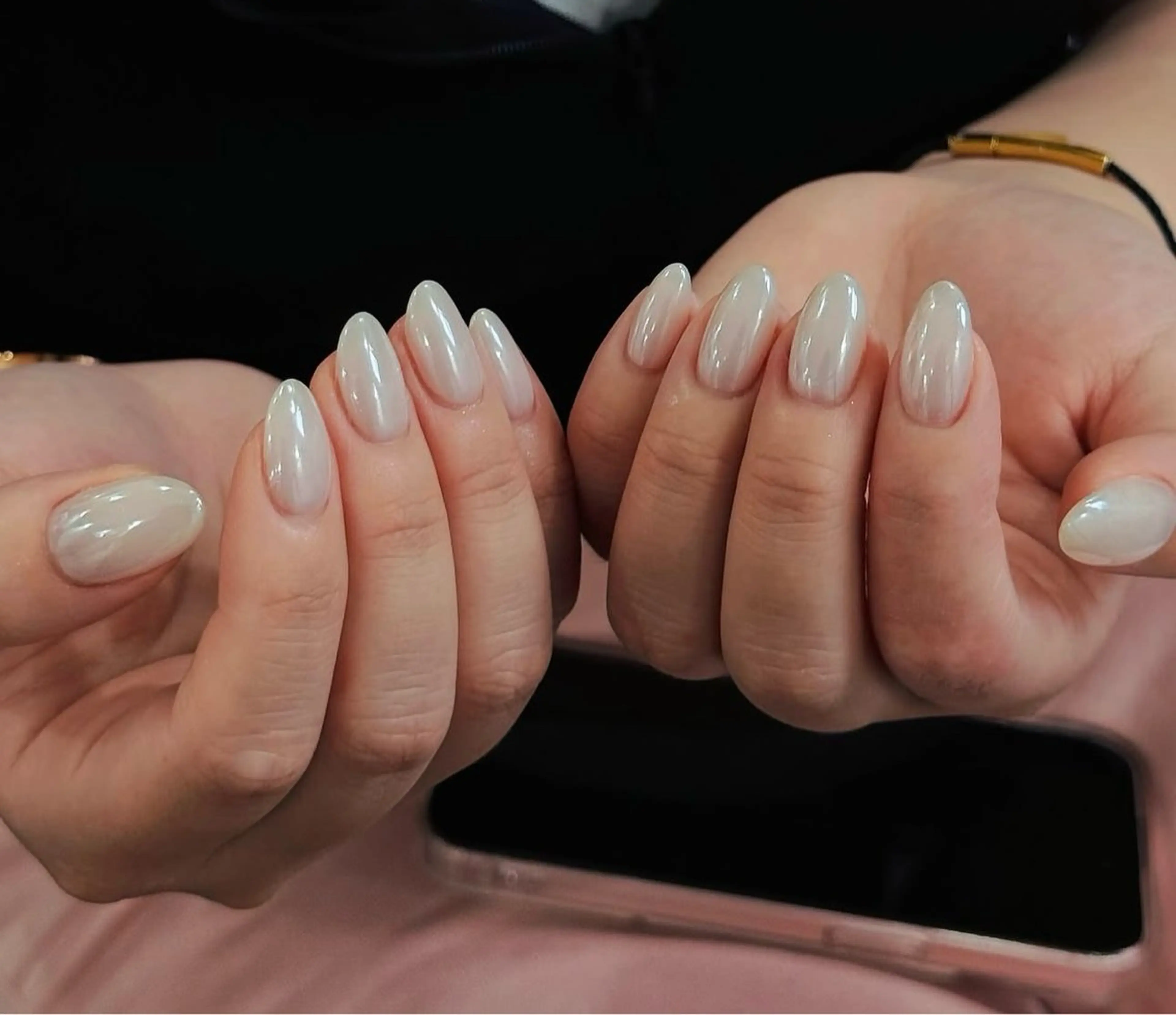 ネイル フレンチネイル ジェルネイル マグネットネイル 持ち込み ニュアンスネイル ハンドネイル Na minのネイルデザイン