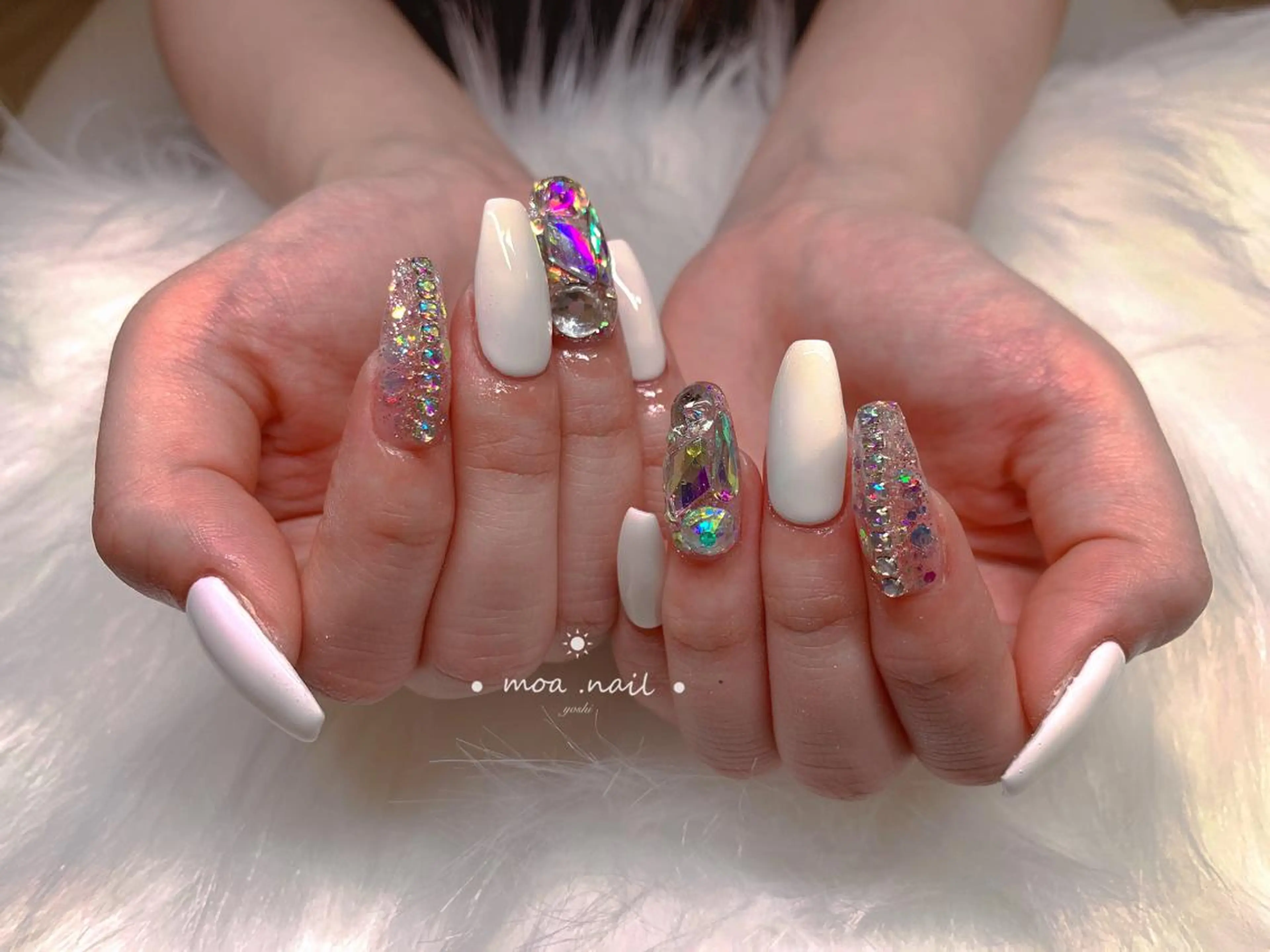 ネイル ジェルネイル パラジェル スカルプネイル MOA NAIL所属・MoaNail🫶 Yoshiのネイルデザイン