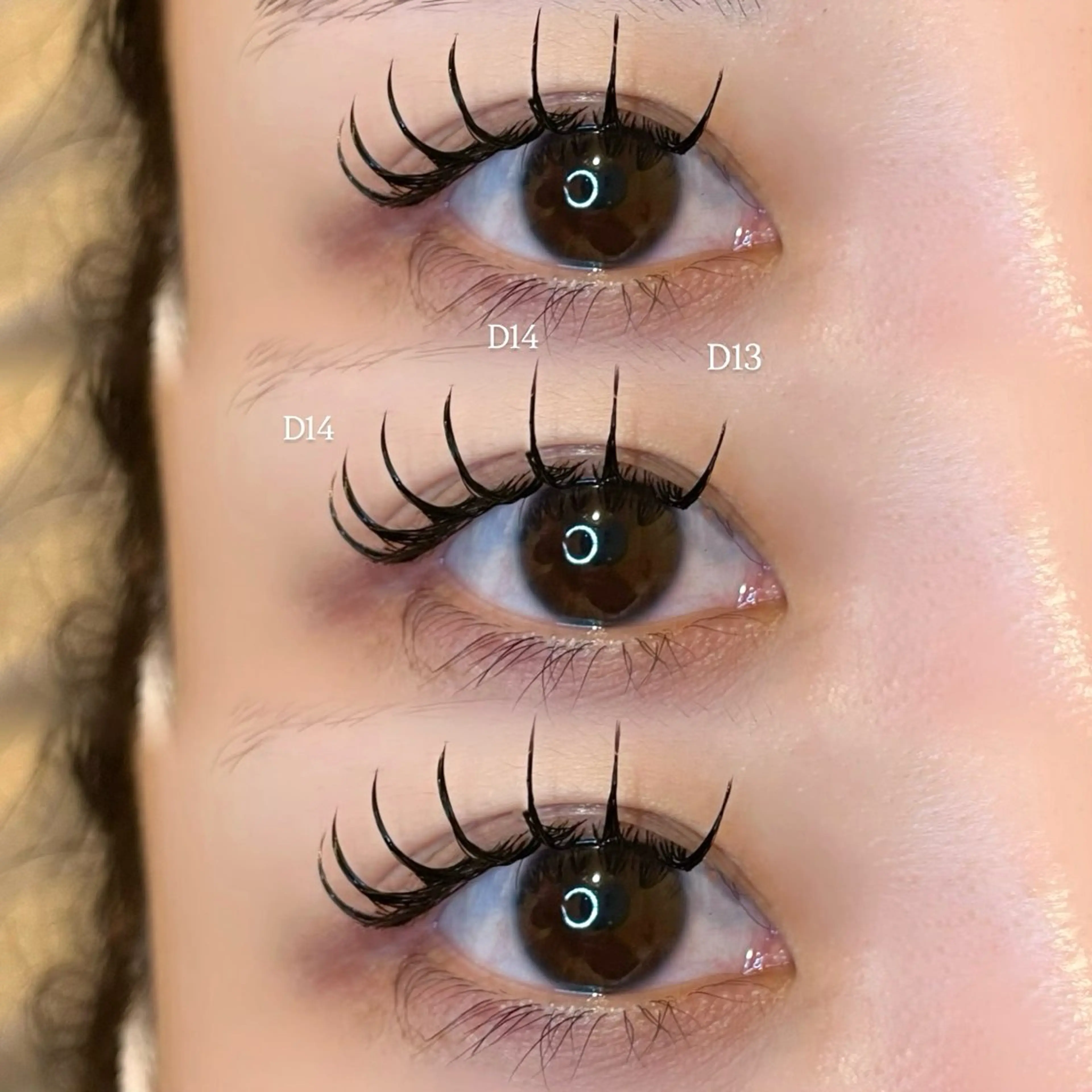 マツエク・マツパ マツエク Mell Yuuna ♡パリエク /束感のマツエク・マツパデザイン