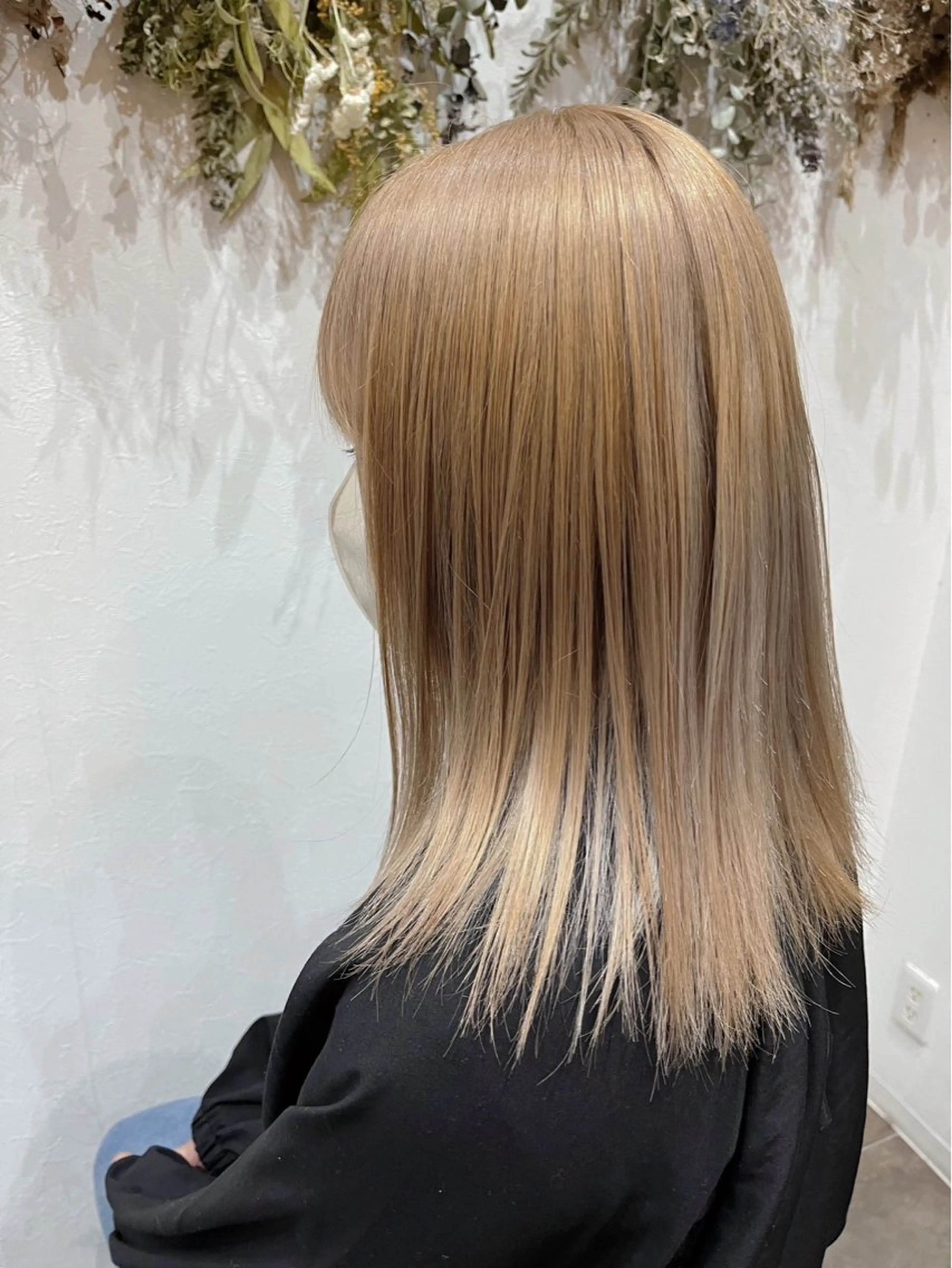 ミディアム カラー 堺 未来のヘアスタイル