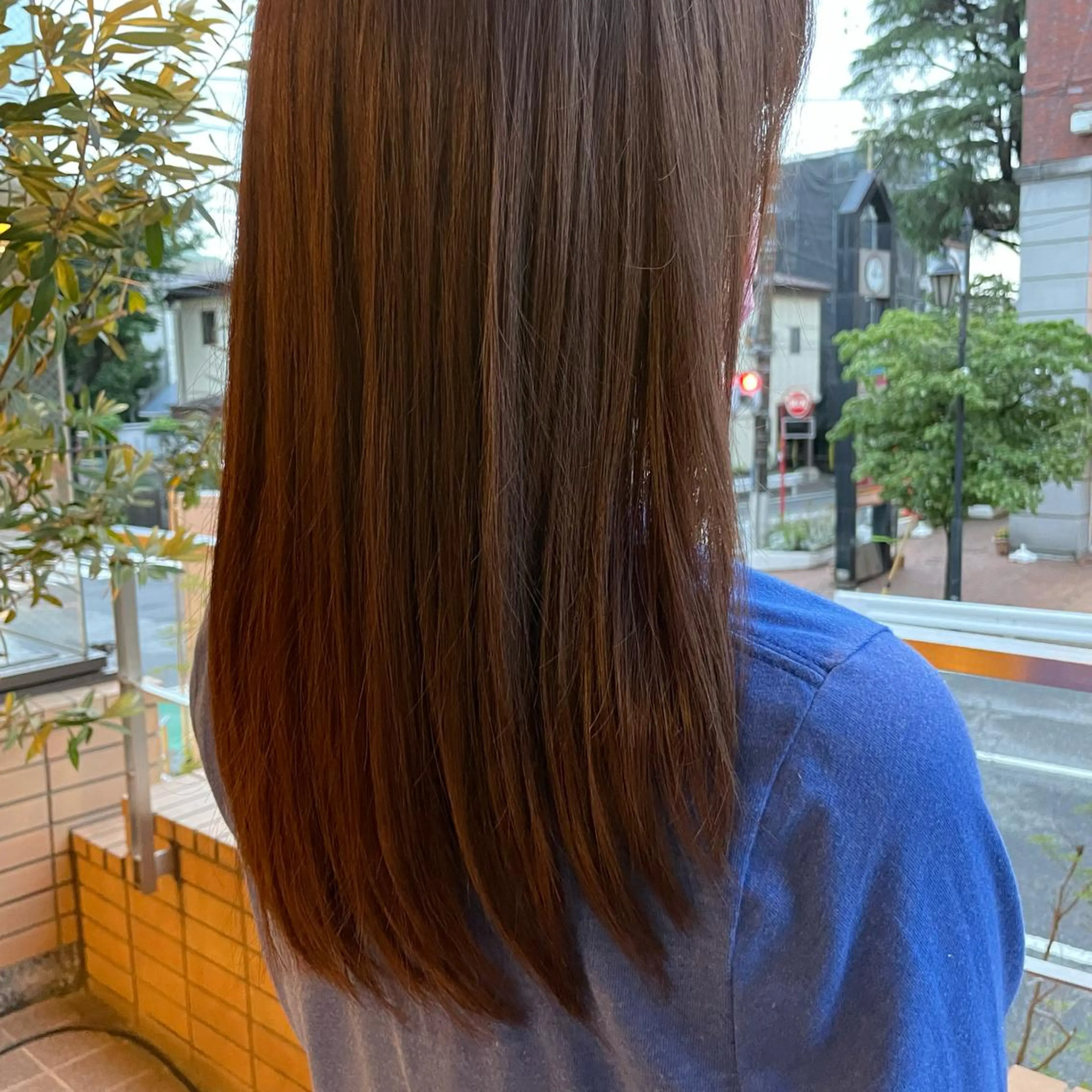 ロング 縮毛矯正 TRENCH所属・工藤さくら /自由が丘のヘアスタイル