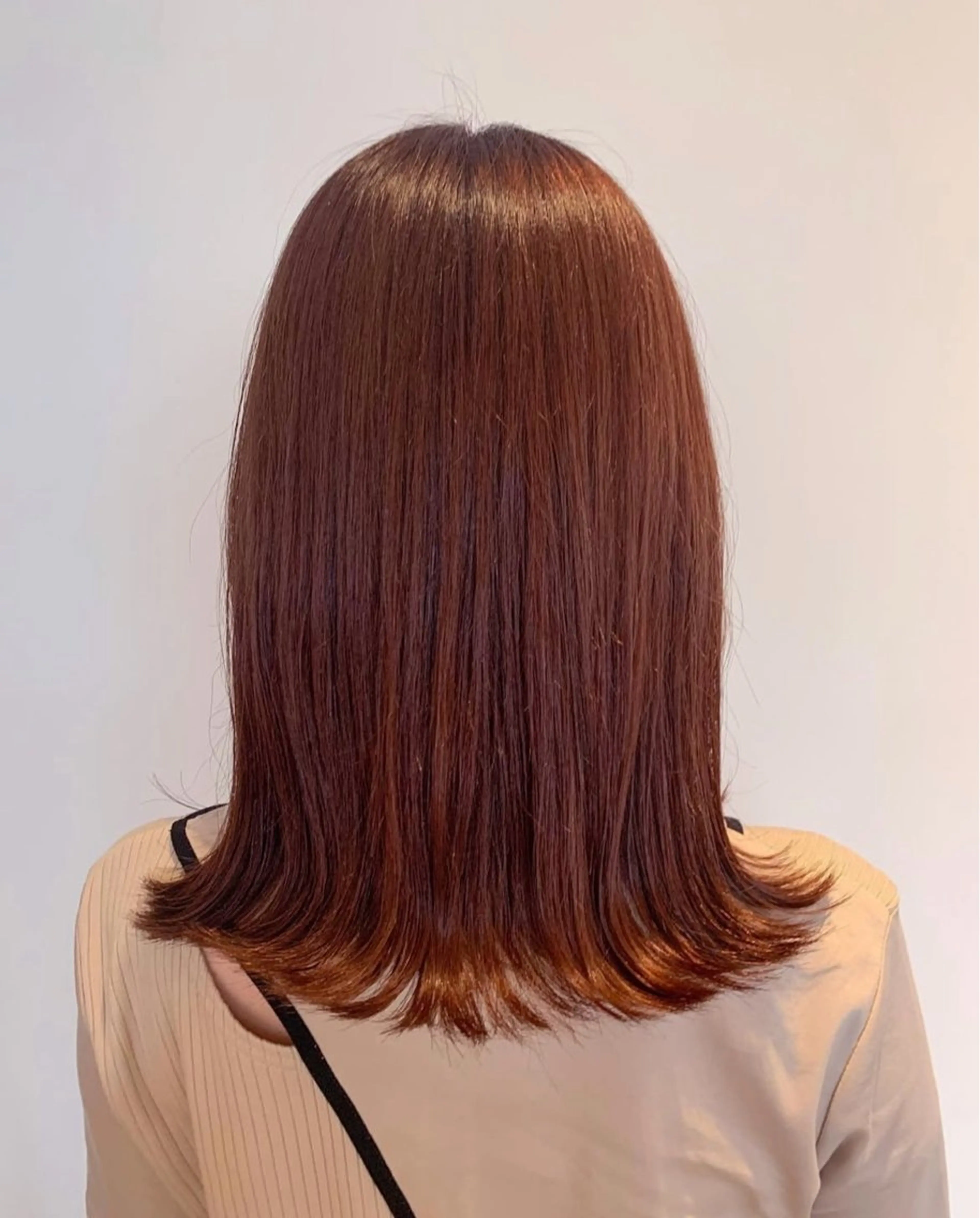 ミディアム カラー Noah所属・折下 はるかのヘアスタイル