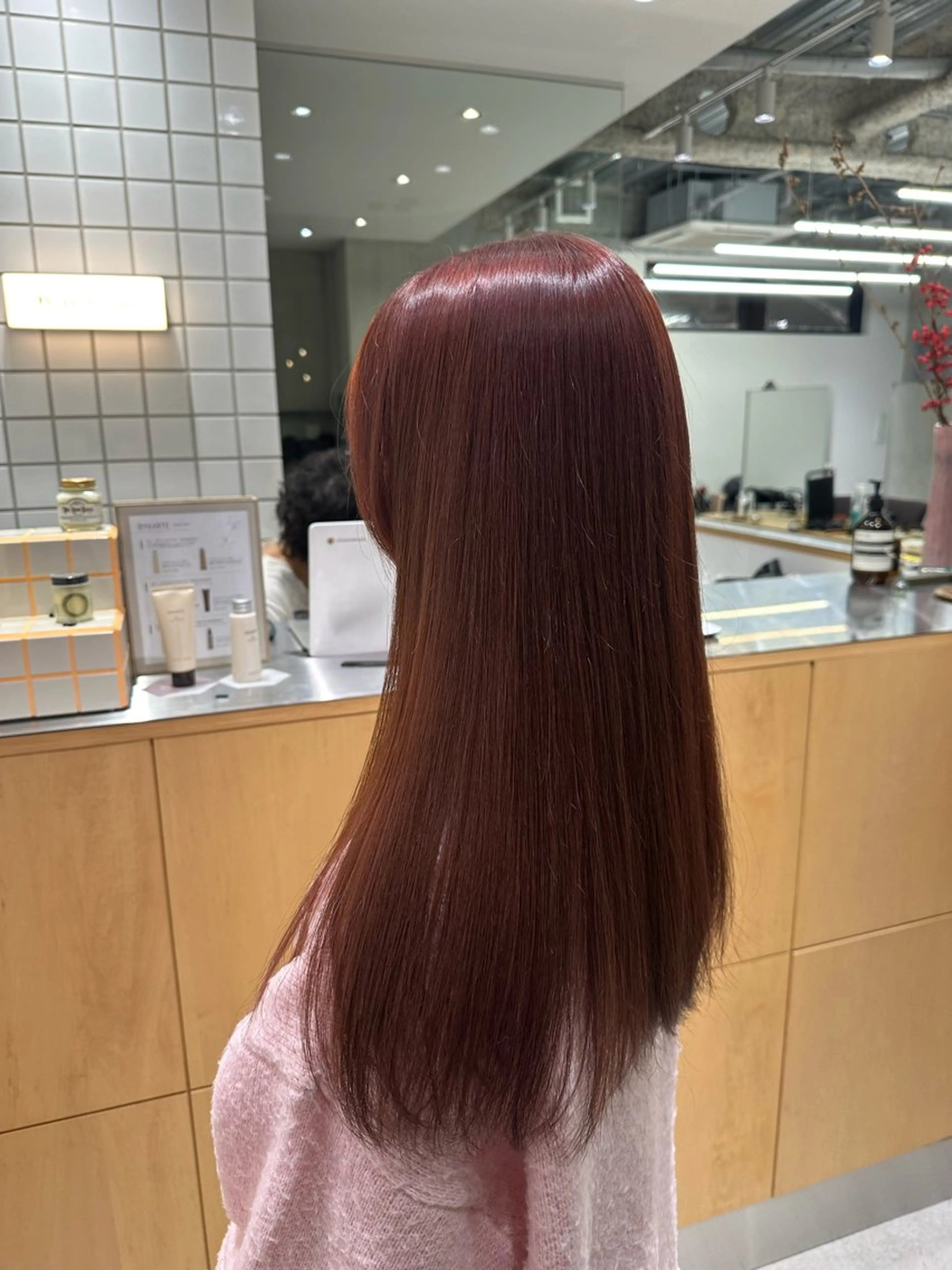 ロング ヘアカラー 🍇透明感カラー/ カットひかる🍒のヘアスタイル