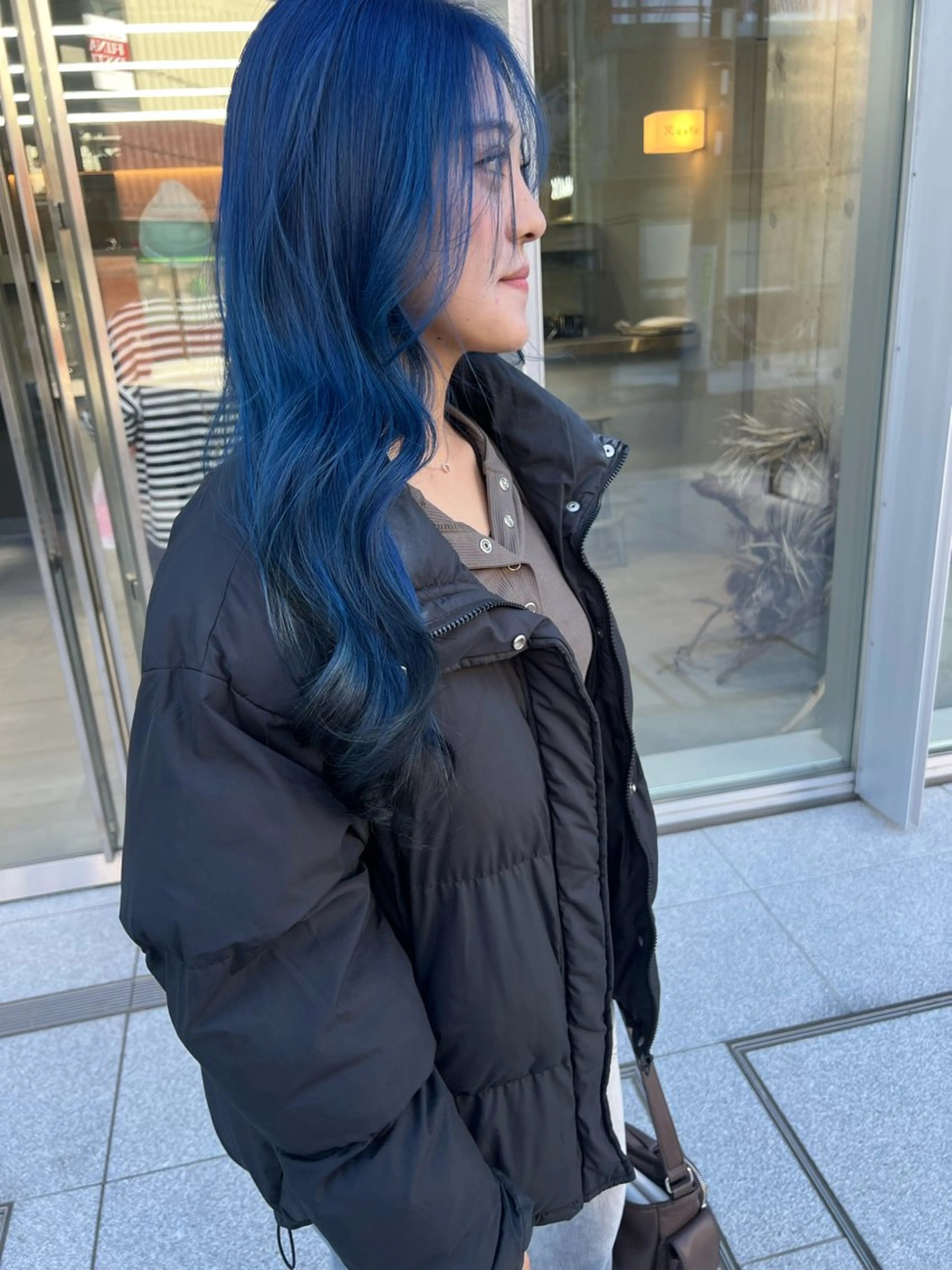 セミロング カラー ヘアカラー トリートメント 吉沢遣人/レイヤー 艶カラー/パーマのヘアスタイル