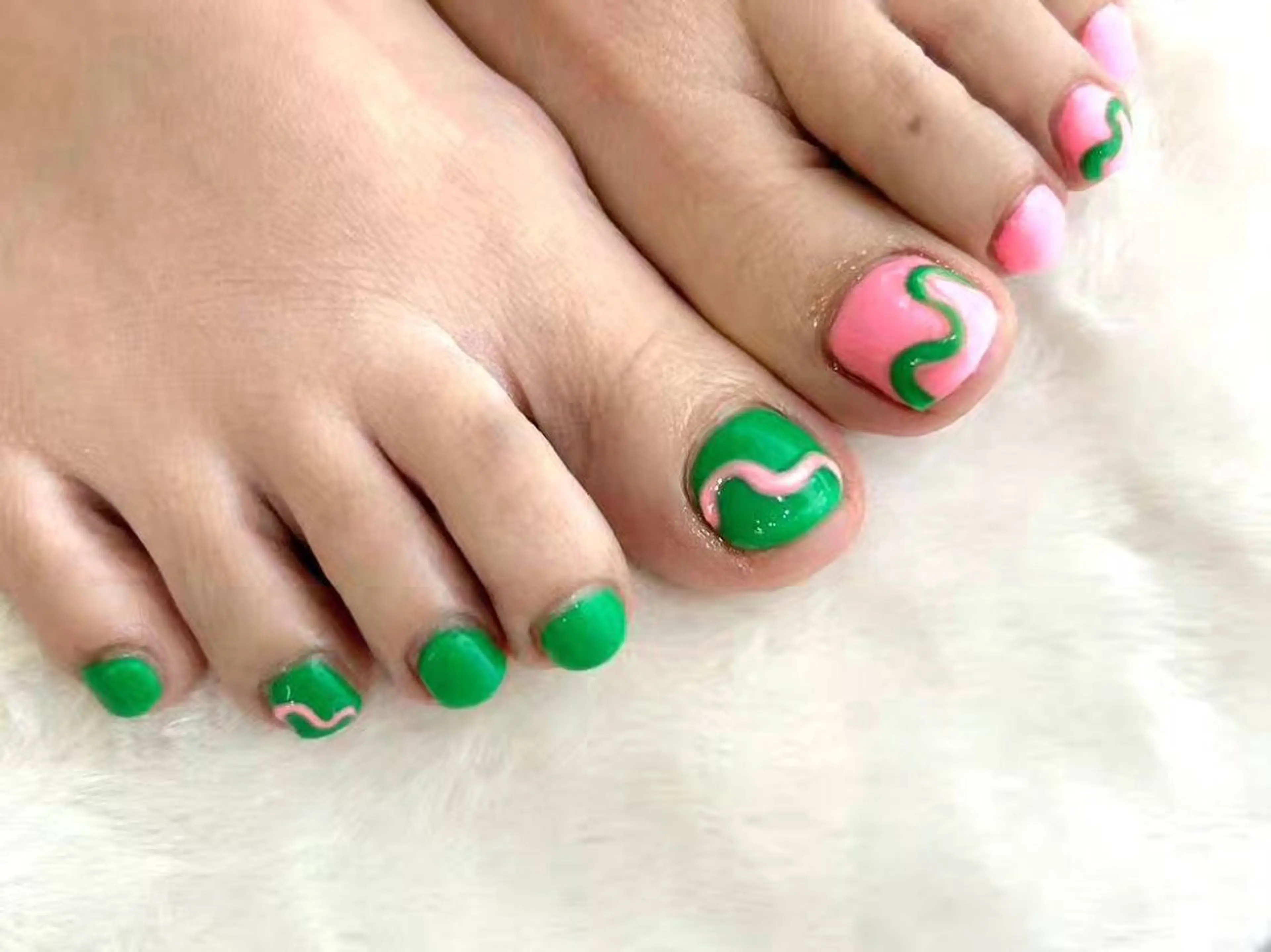 ネイル フットネイル フットネイル Epokku ネイルサロンのネイルデザイン