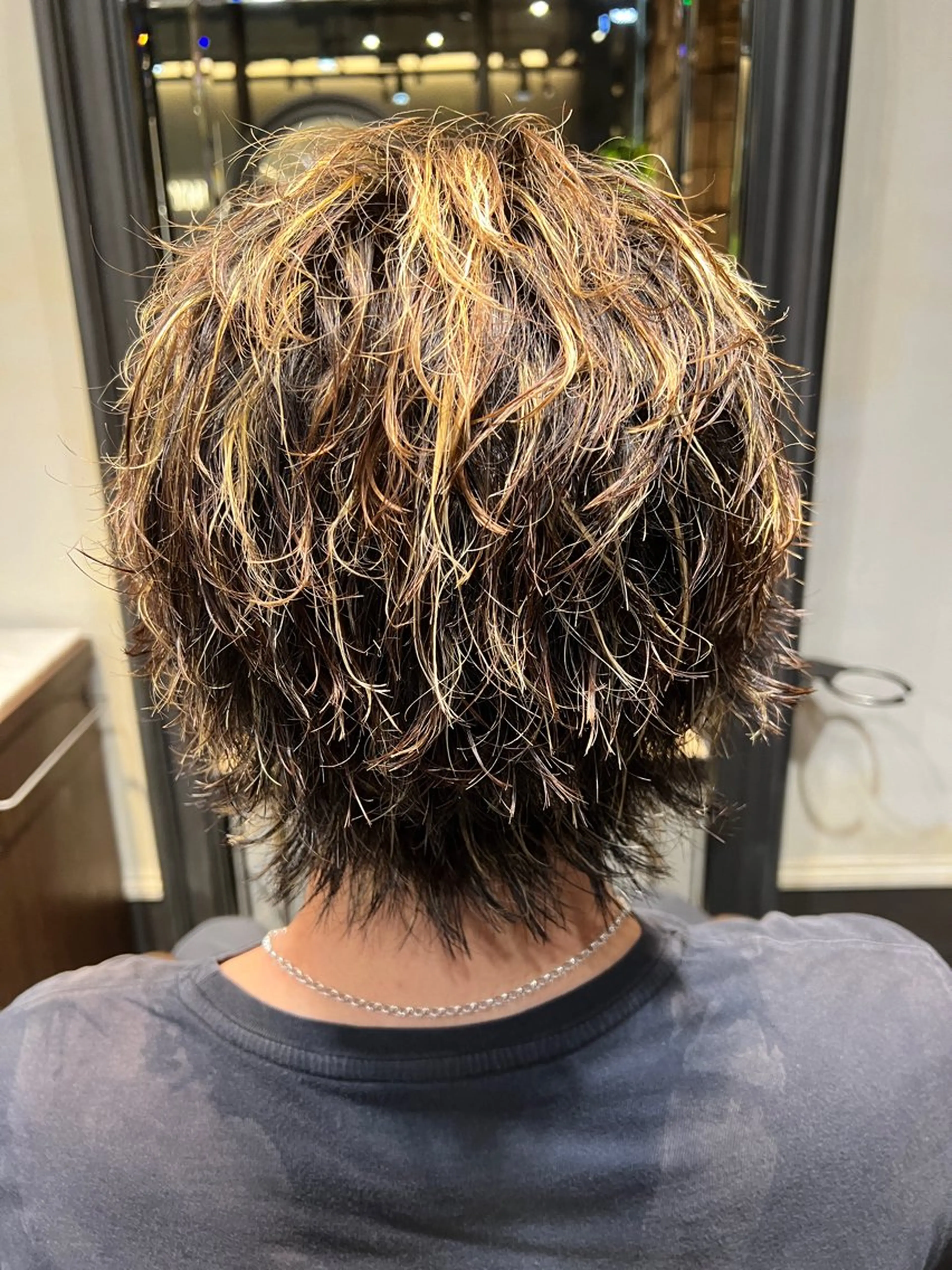 メンズ MINX中村 公亮/デザインパーマのヘアスタイル