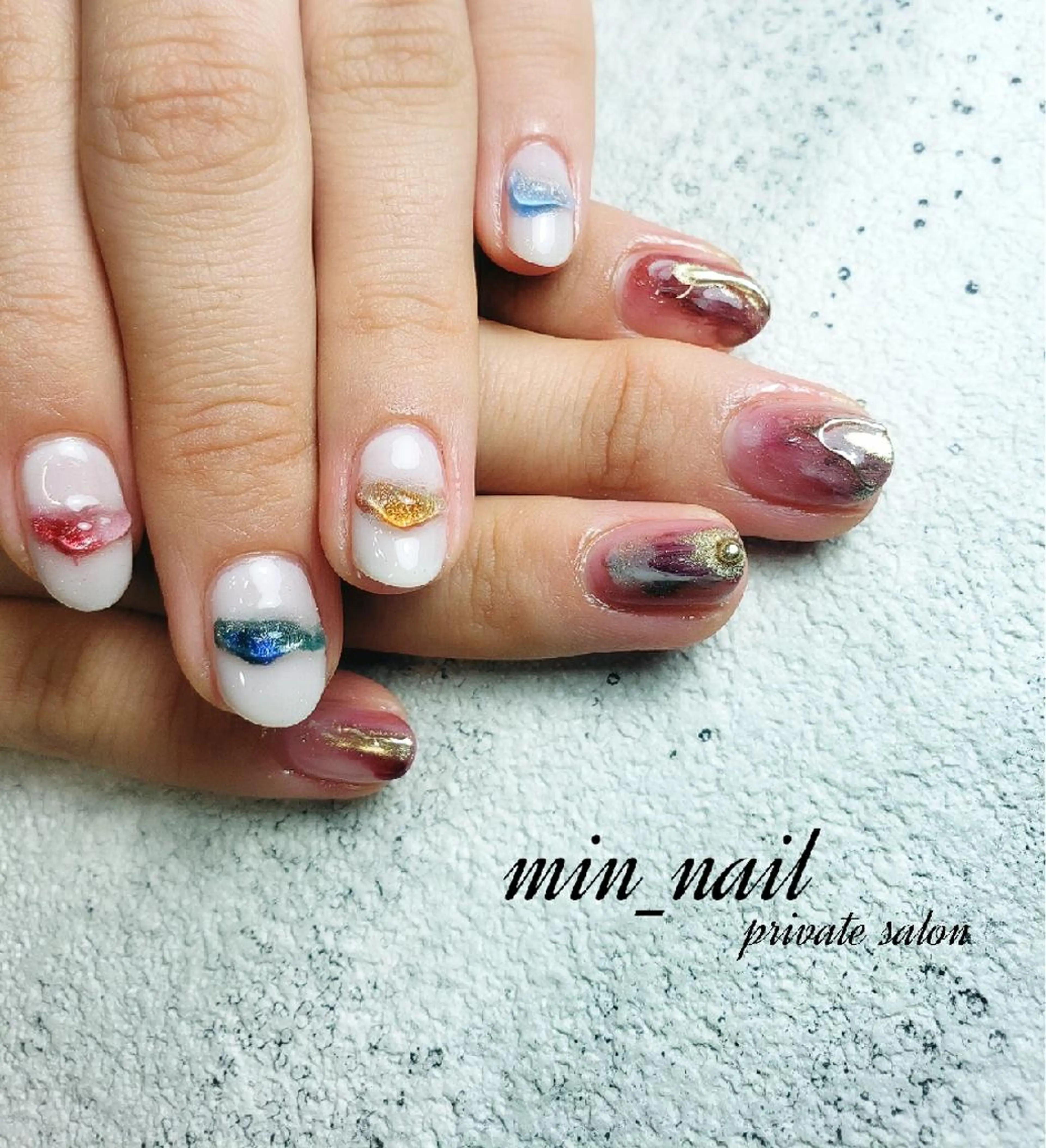 ネイル ハンドネイル プライベートサロン lienのネイルデザイン