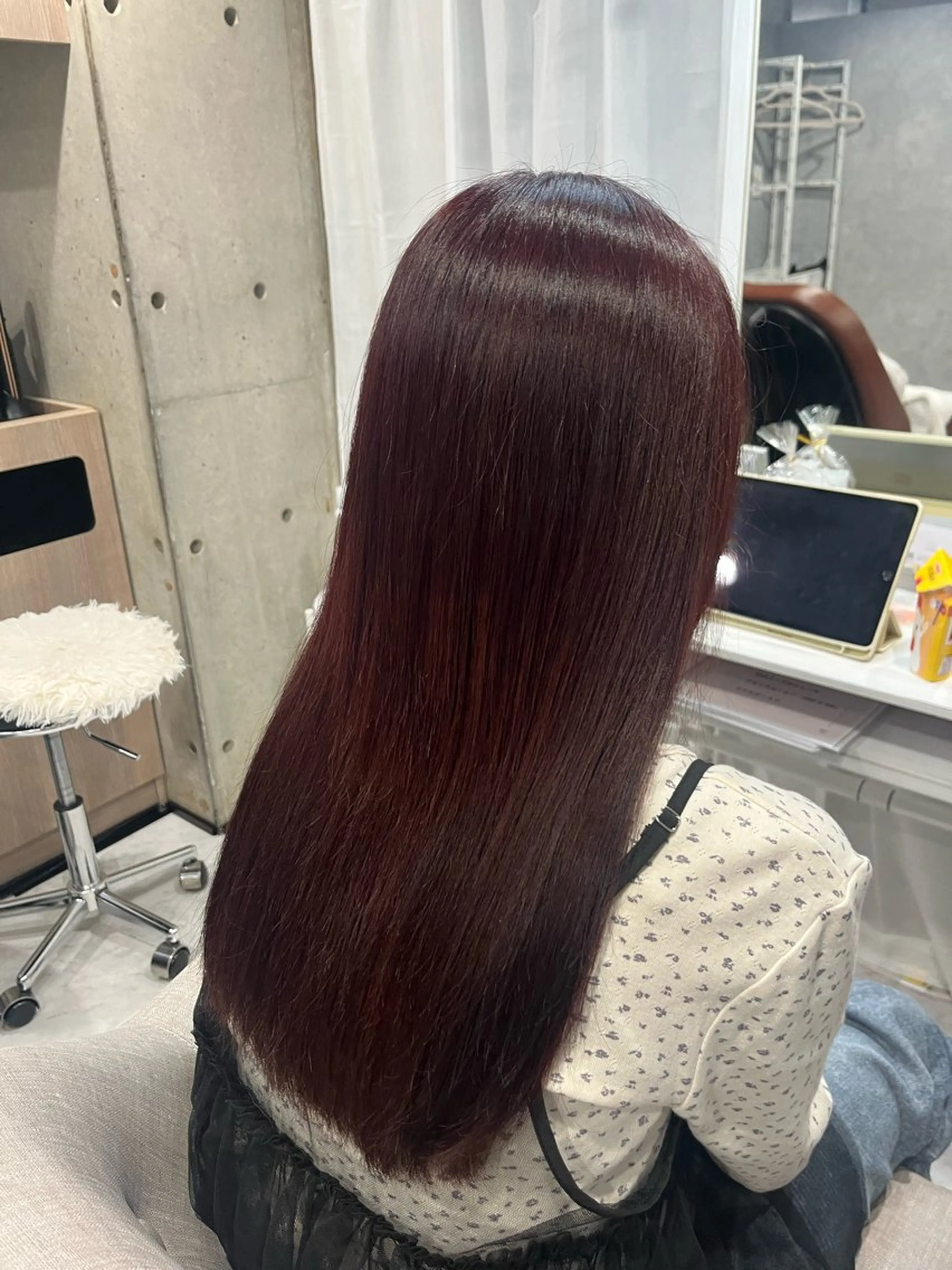 【NEW髪質改善】質感再整カラー＋髪質改善トリートメント＋カット＋プチスパ＋マーブの写真