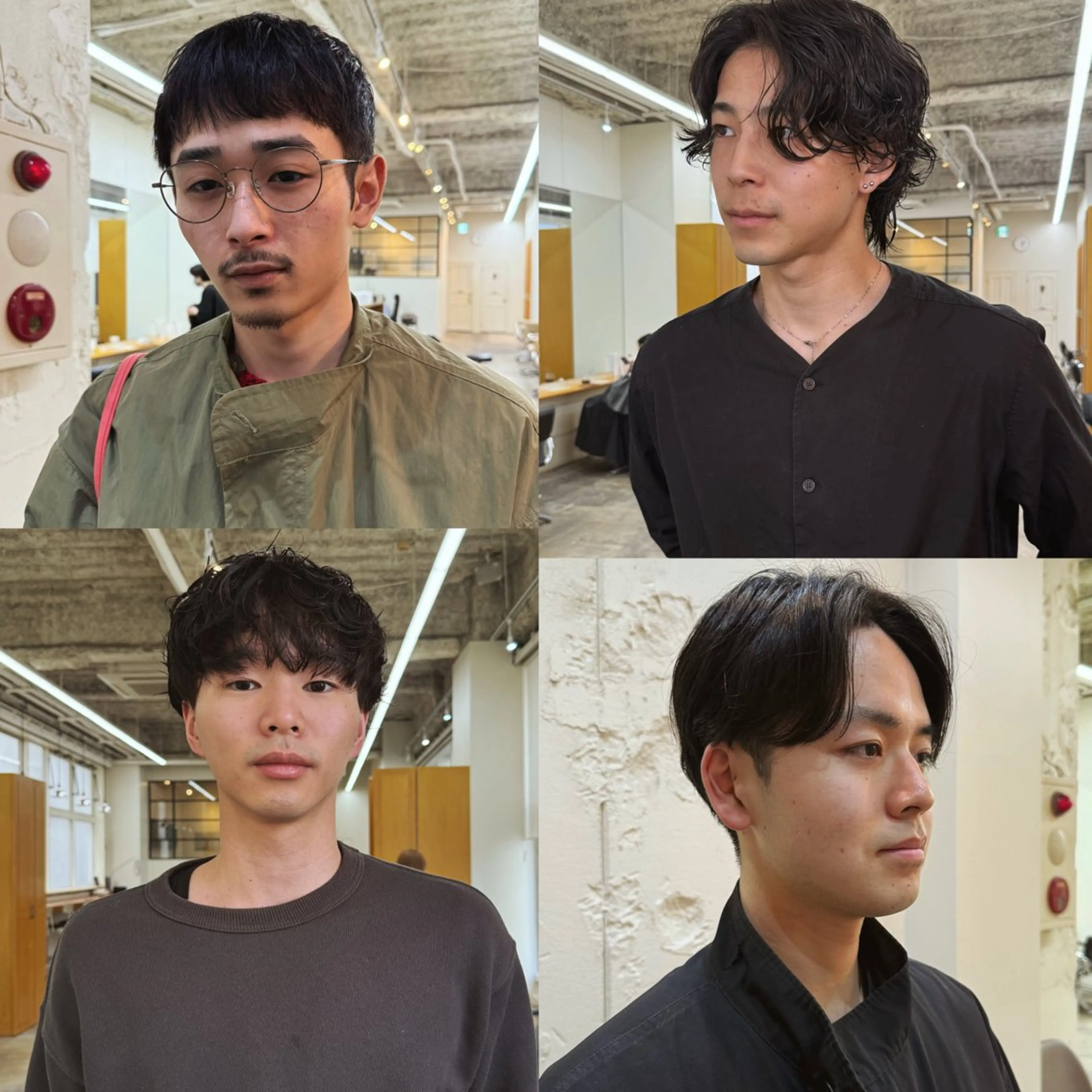 パーマ メンズ カット パーマ MION✂️ 似合わせカットのヘアスタイル