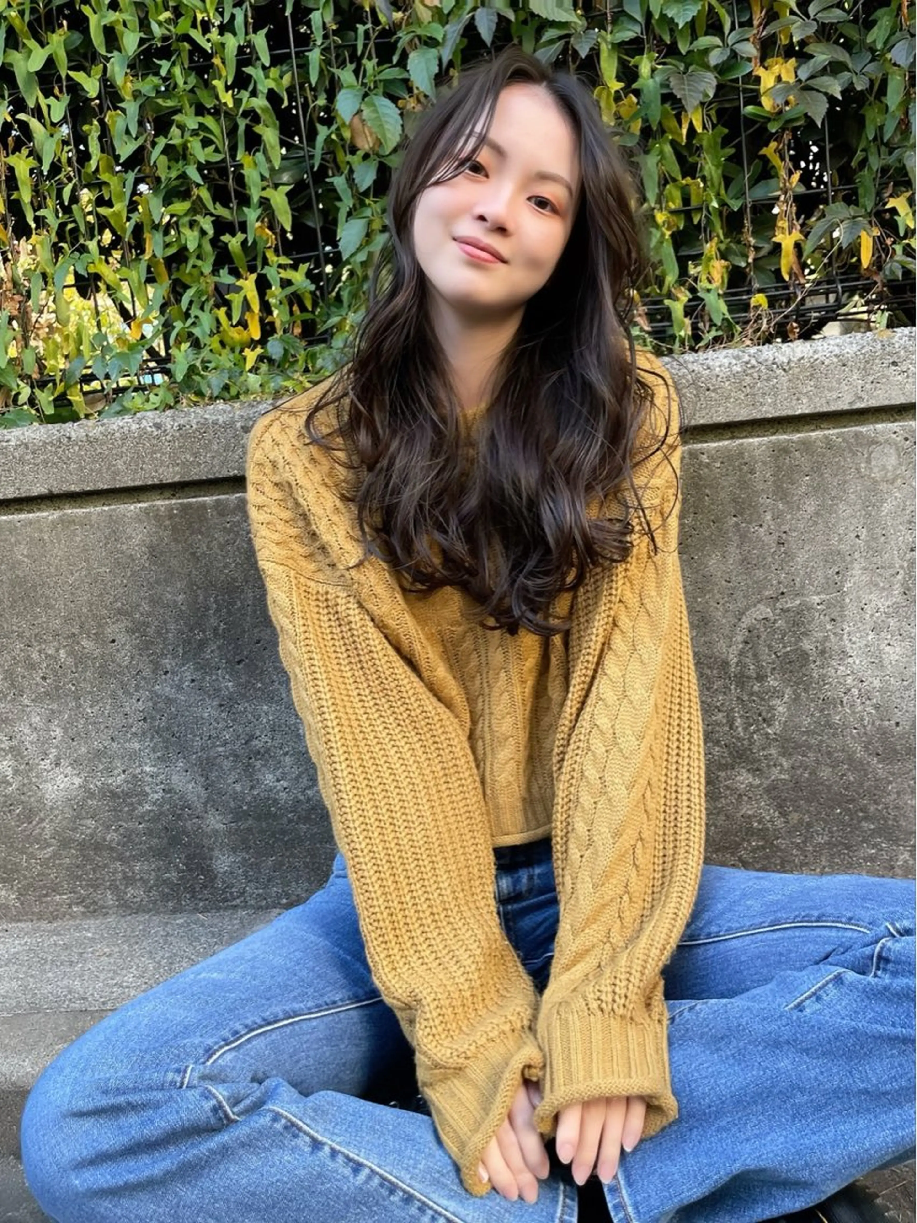 ロング 平 一裕のヘアスタイル