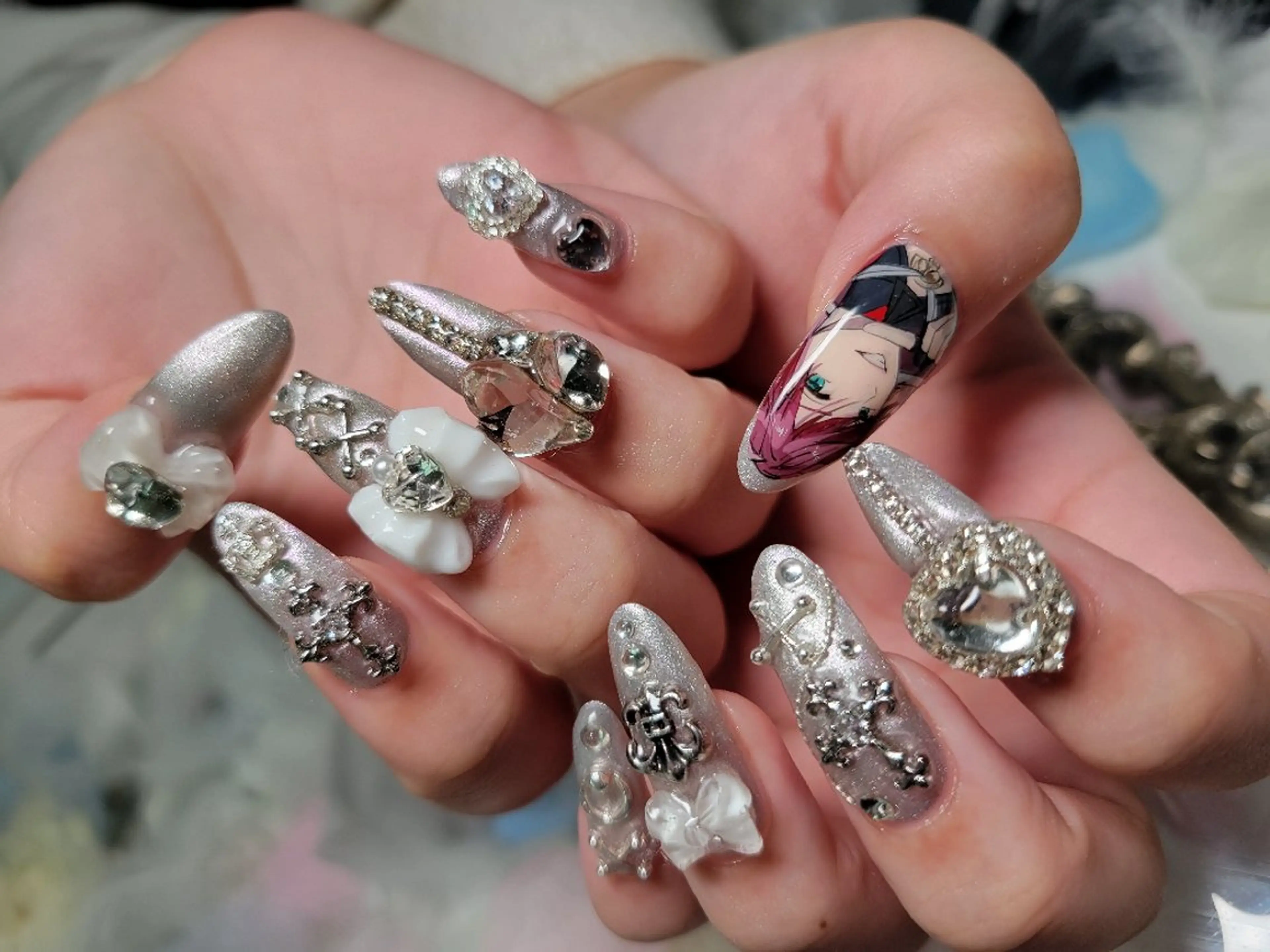 ネイル アートネイル ジェルネイル おで@ oderi_nailのネイルデザイン