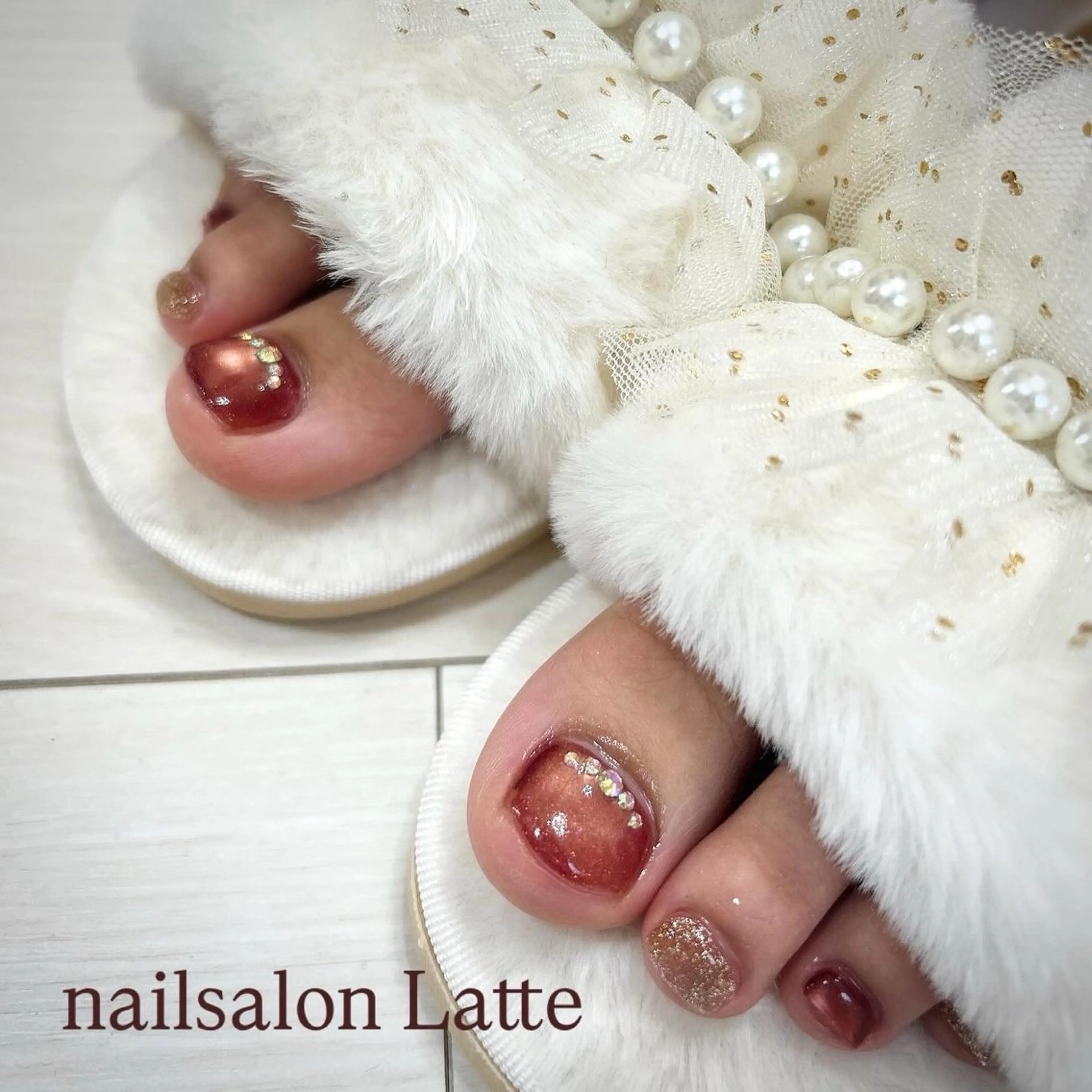 ネイル Nailsalon Latteのネイルデザイン