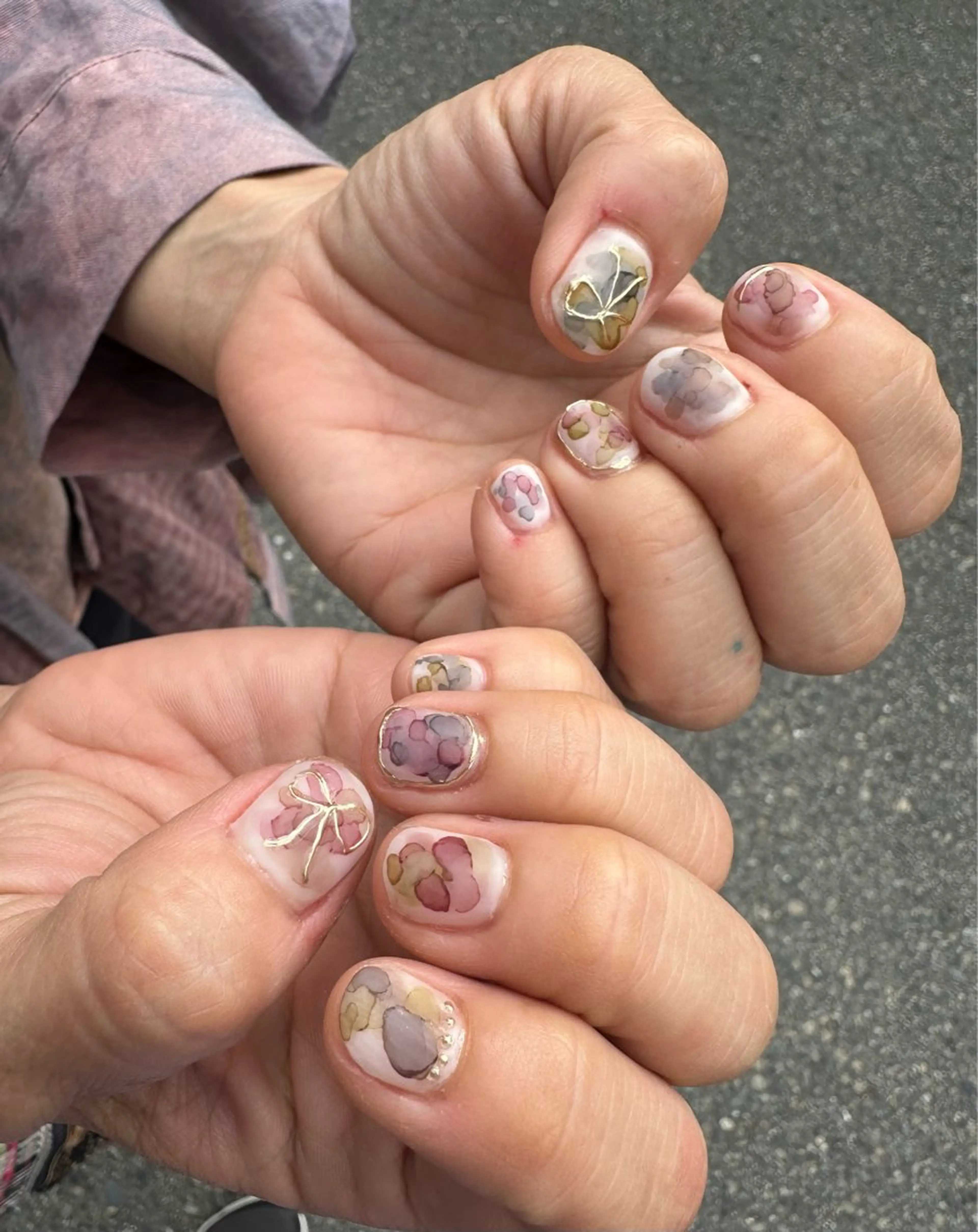 ネイル 持ち込み ネイルルーム103 マイコのネイルデザイン