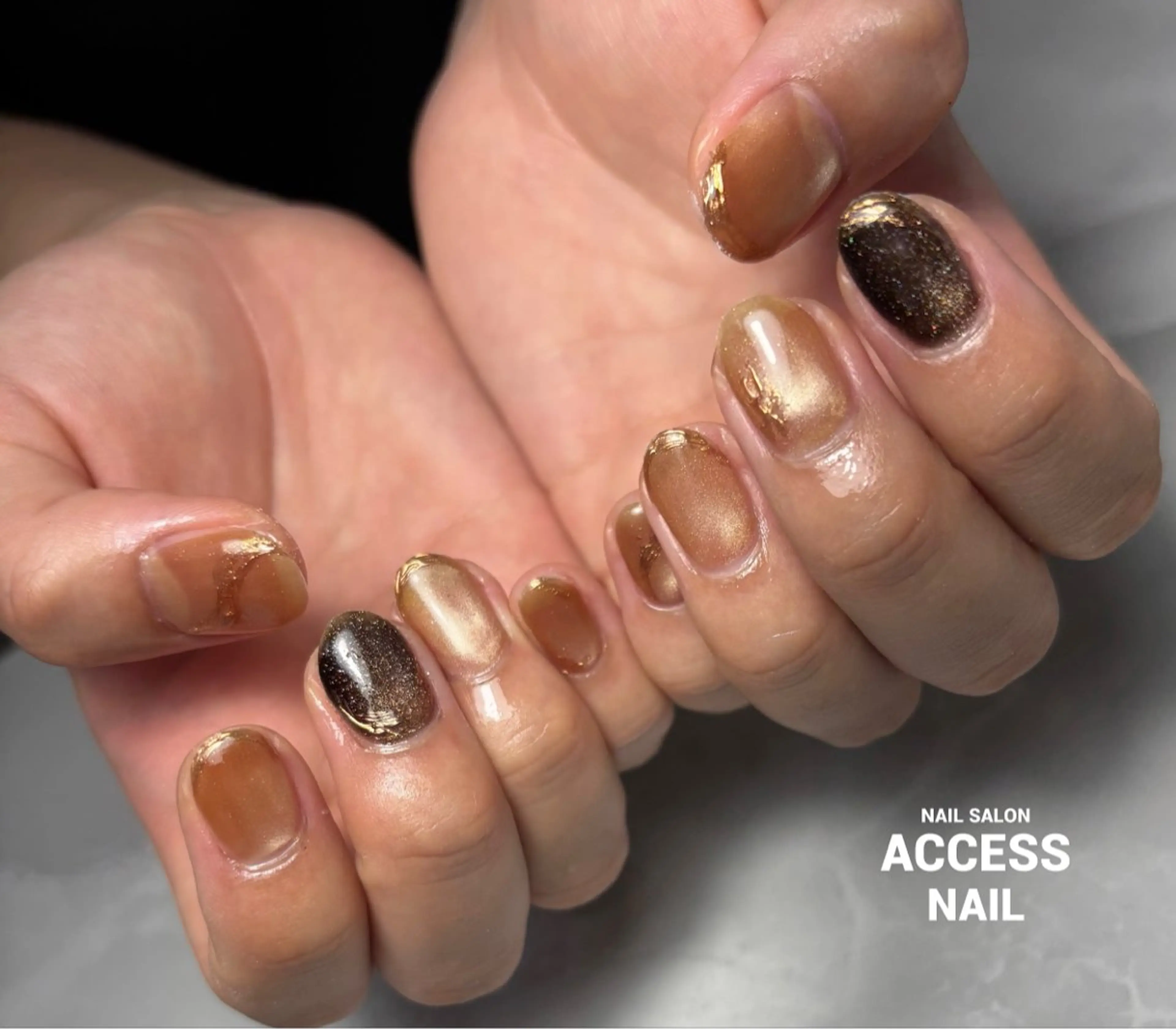 ネイル access nailのネイルデザイン