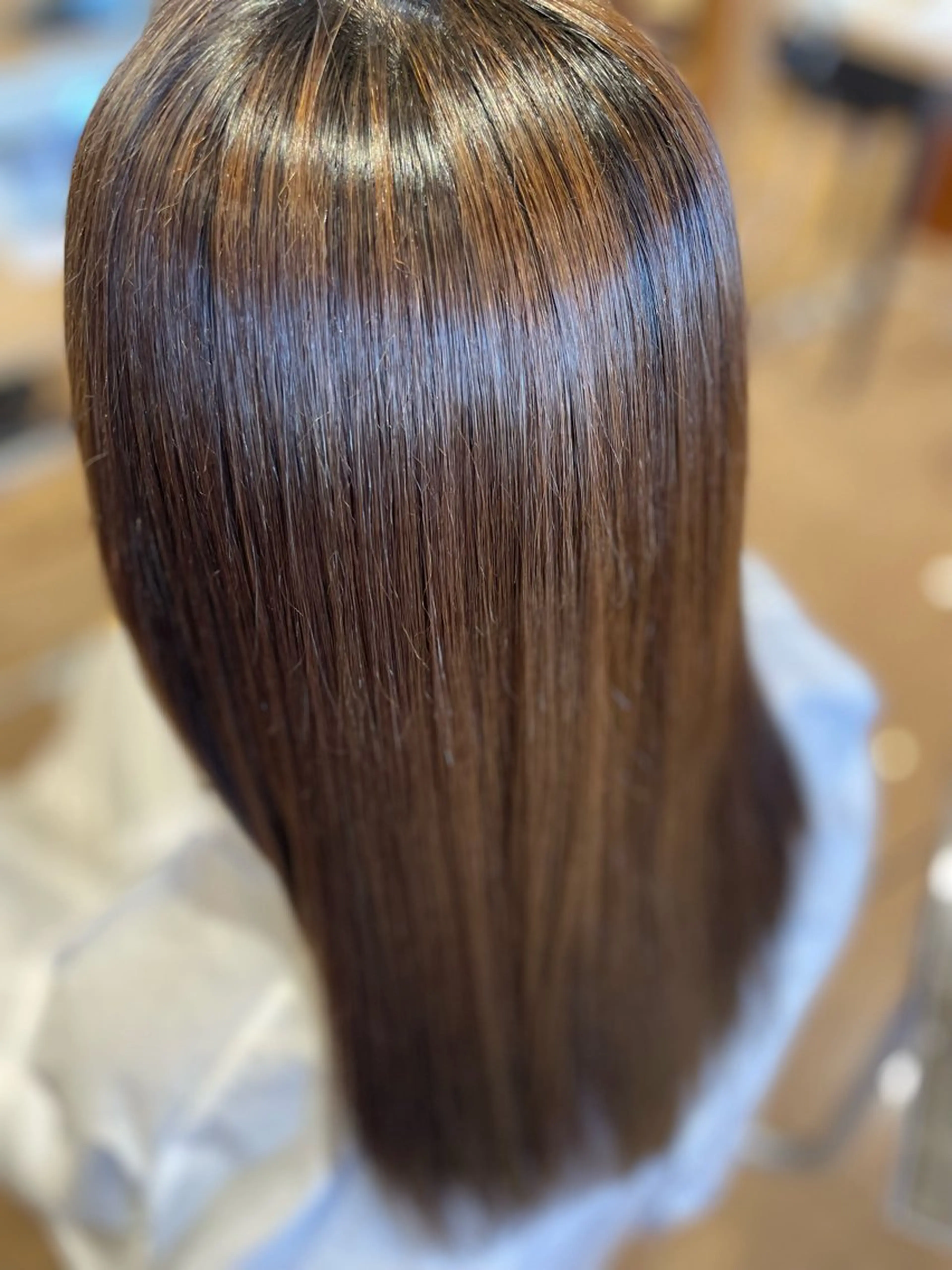 縮毛矯正 仙石 愛のヘアスタイル