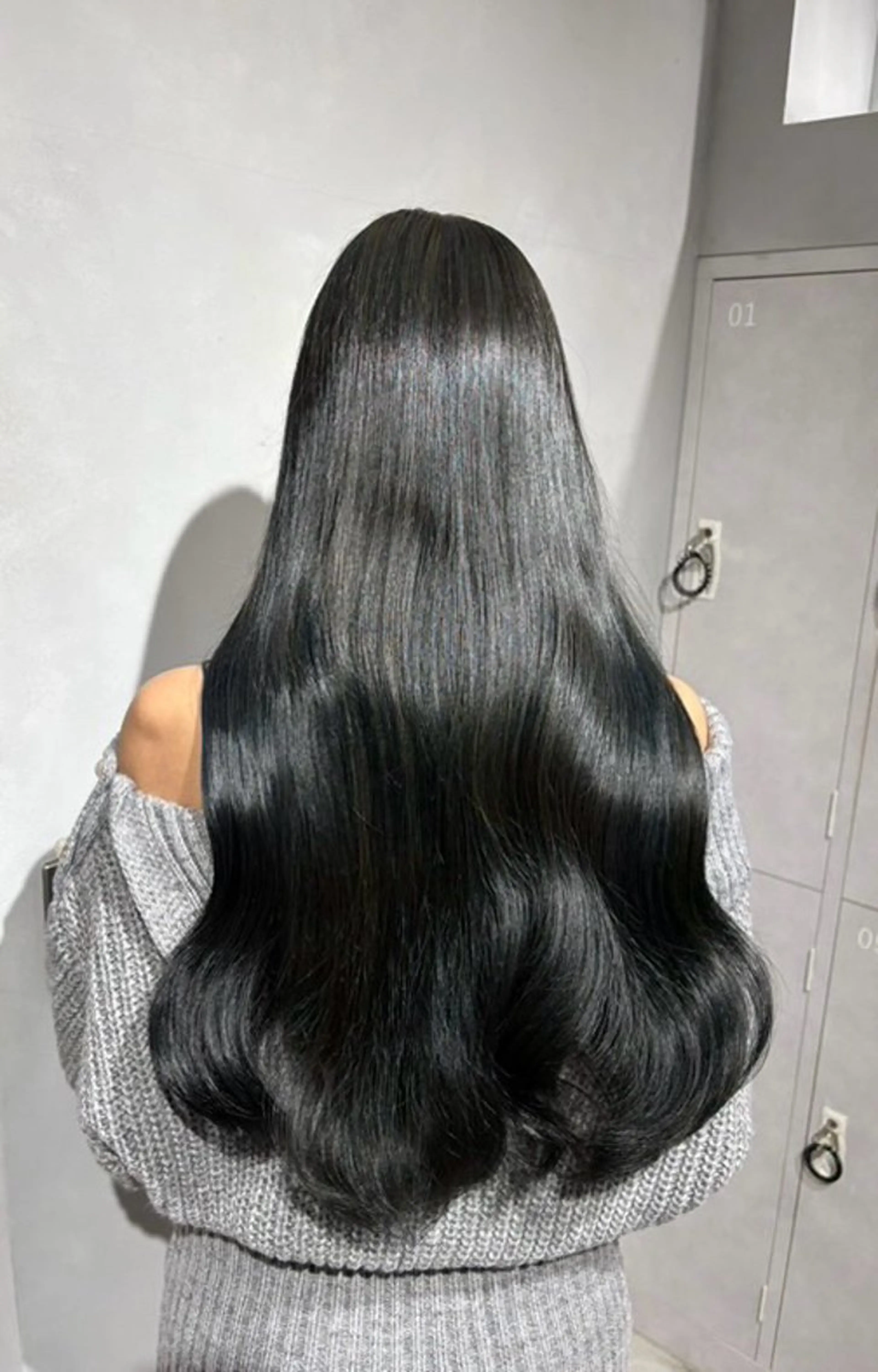 ロング カラー 髪質改善/縮毛矯正 レイヤー/松川匠のヘアスタイル