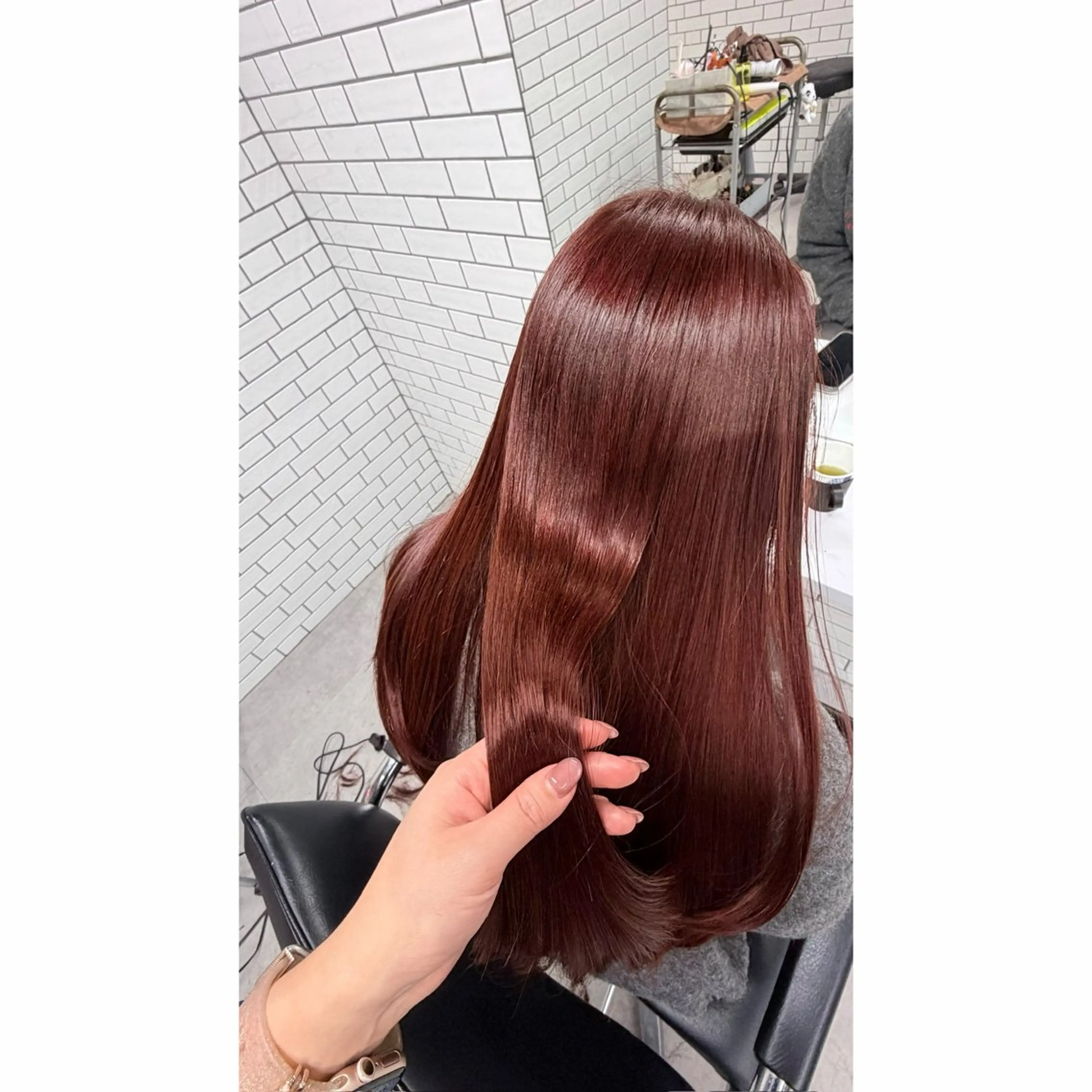 ロング カット ヘアカラー トリートメント 髪質改善💎レイヤー /メンズ　井田直美のヘアスタイル