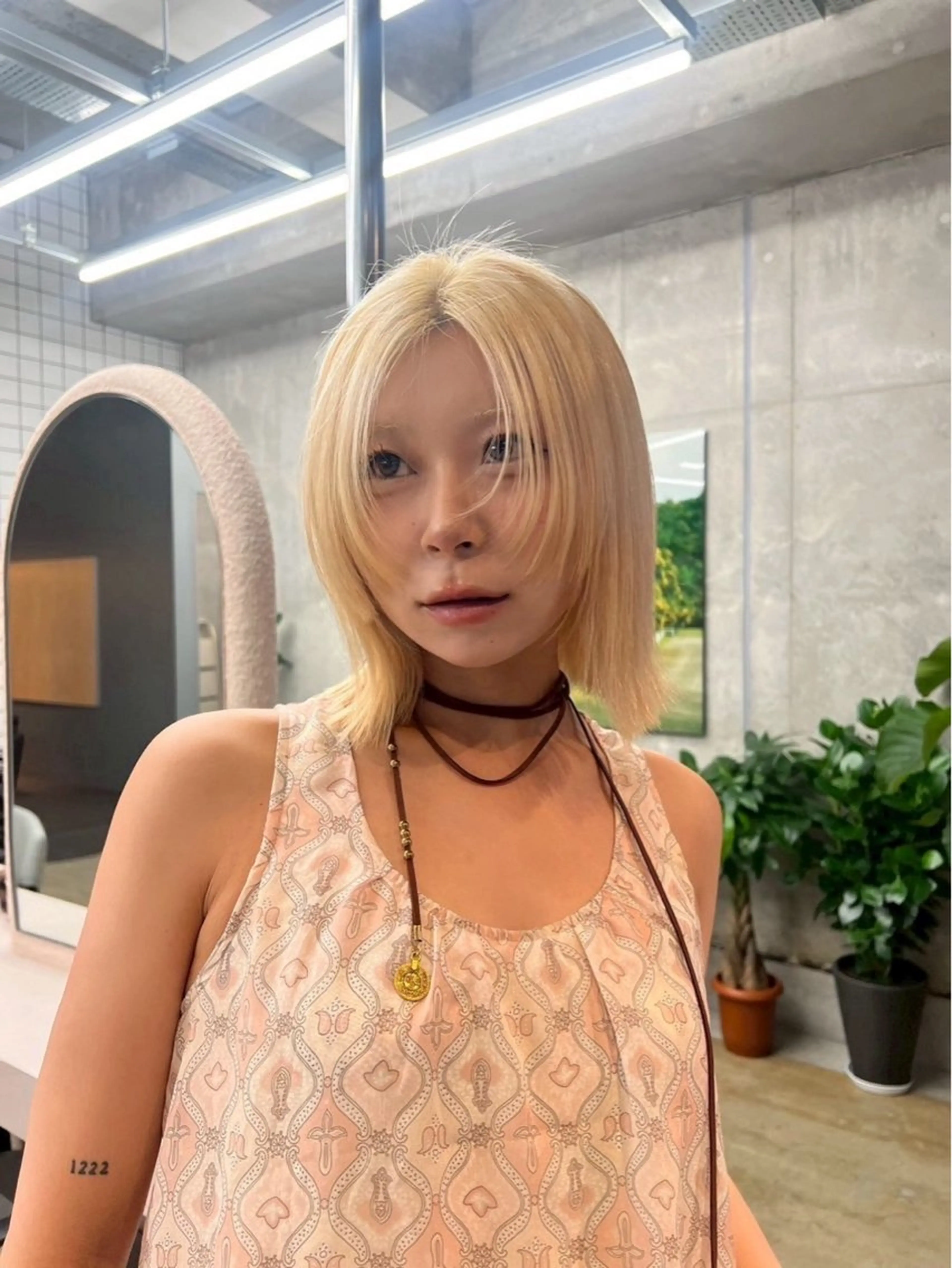 ミディアム 顔周りカット siki cooper所属・横浜カットモデル/ amiのヘアスタイル