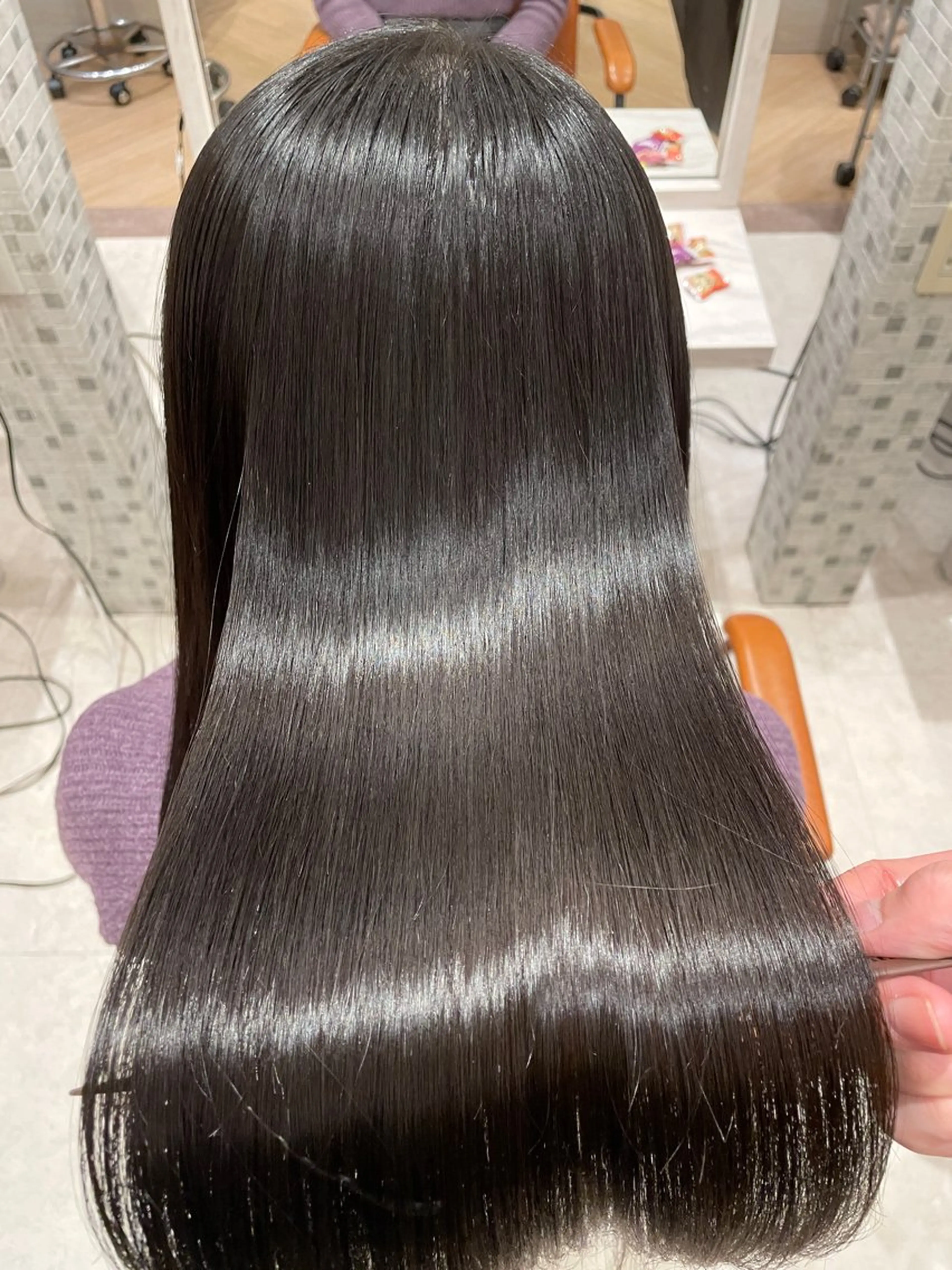 カット ヘアカラー トリートメント 💫艶髪💫 ✂︎佐久間俊生✂︎のヘアスタイル