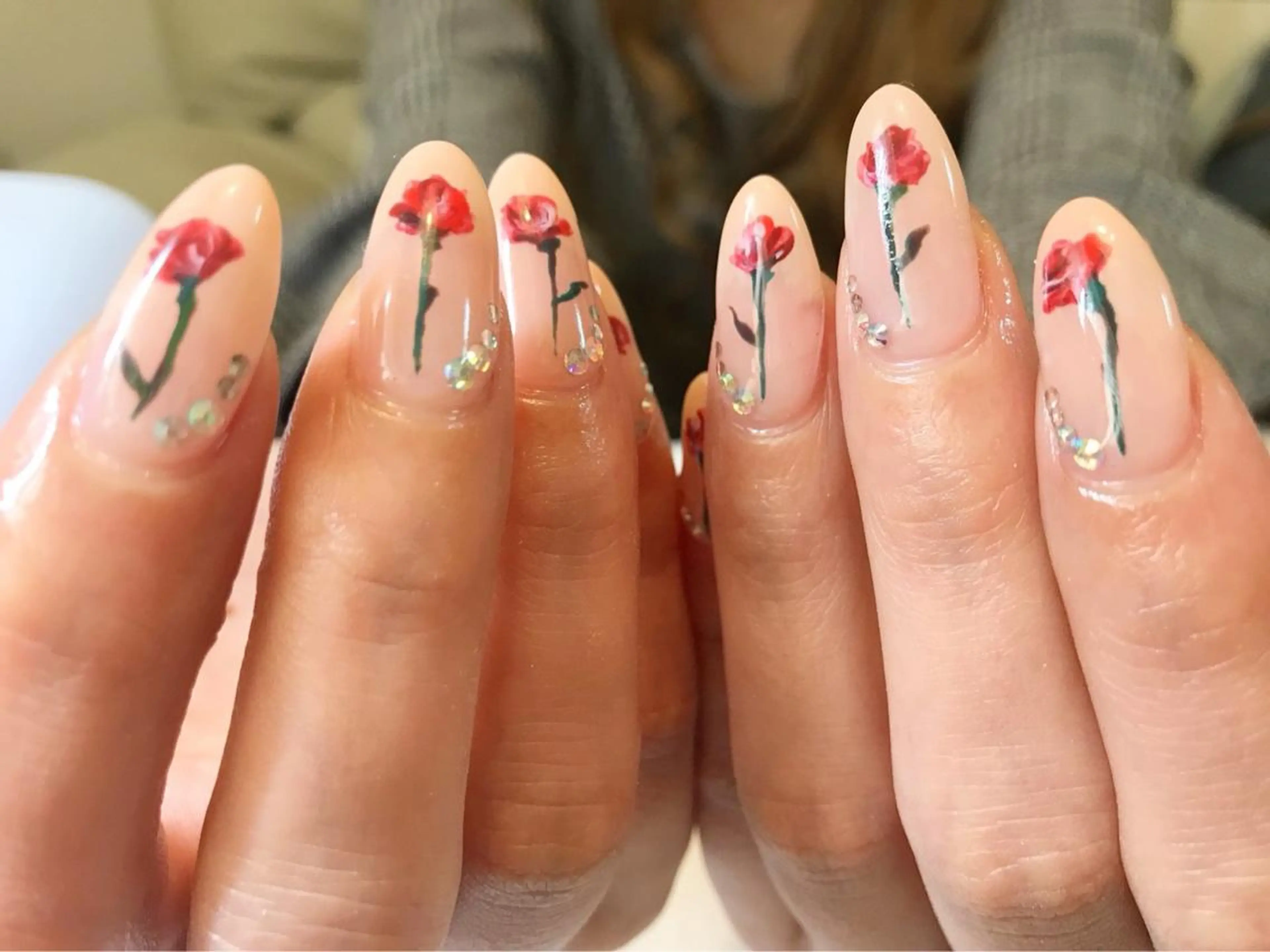 ネイル ハンドネイル フットネイル GéRanium Harukaのネイルデザイン